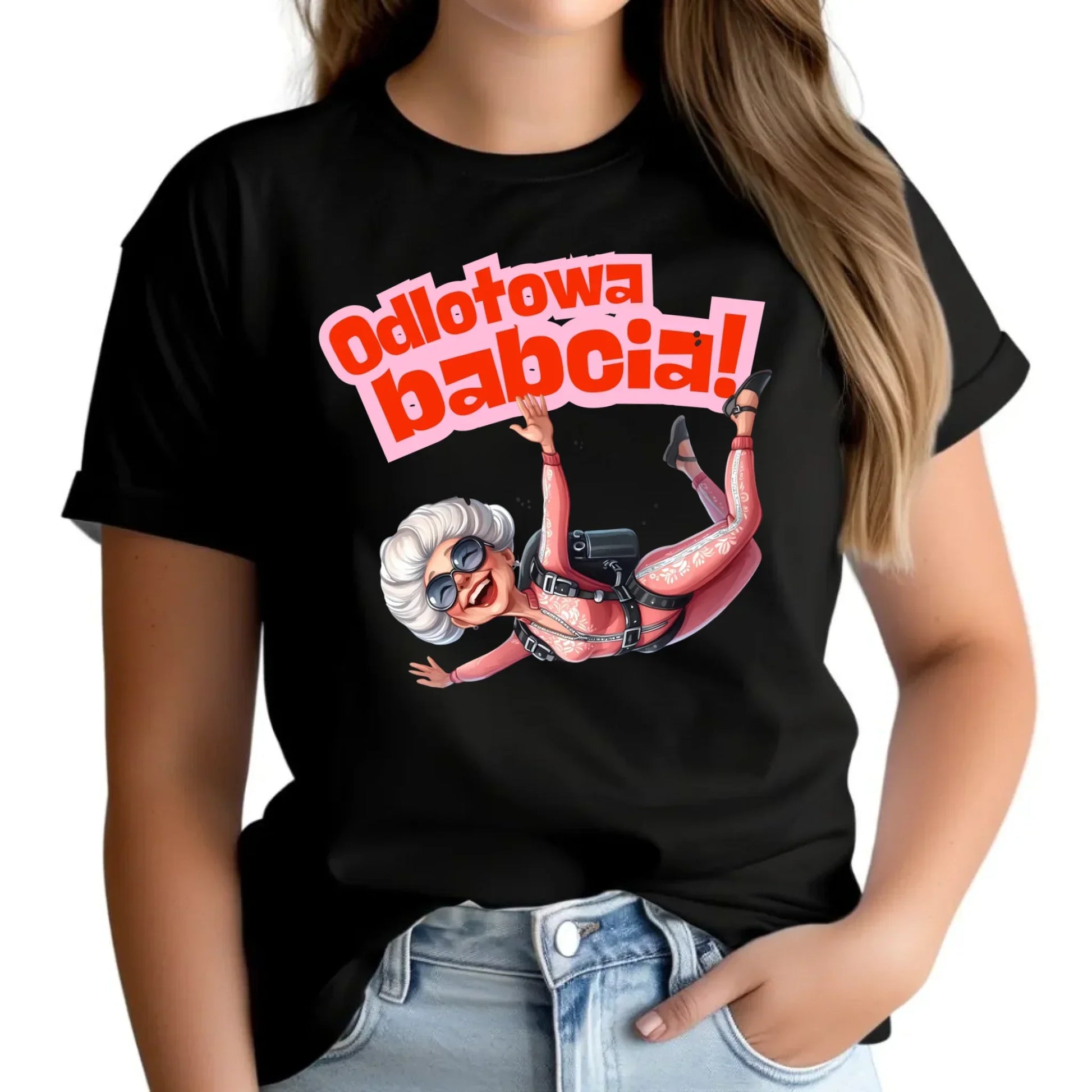 Odlotowa Babcia | Koszulka damska dla babci B28 - StoryCups.pl