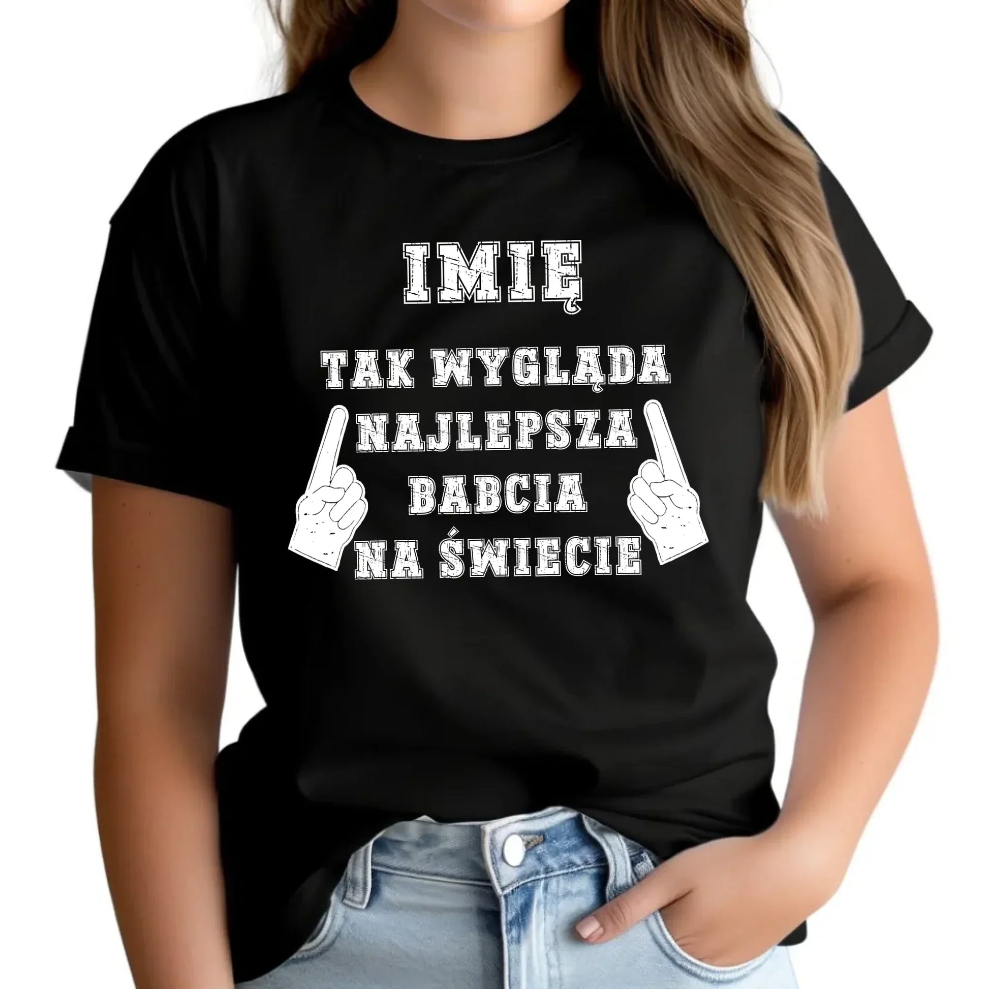 Tak wygląda najlepsza babcia na świecie | Koszulka damska dla babci B24 - StoryCups.pl