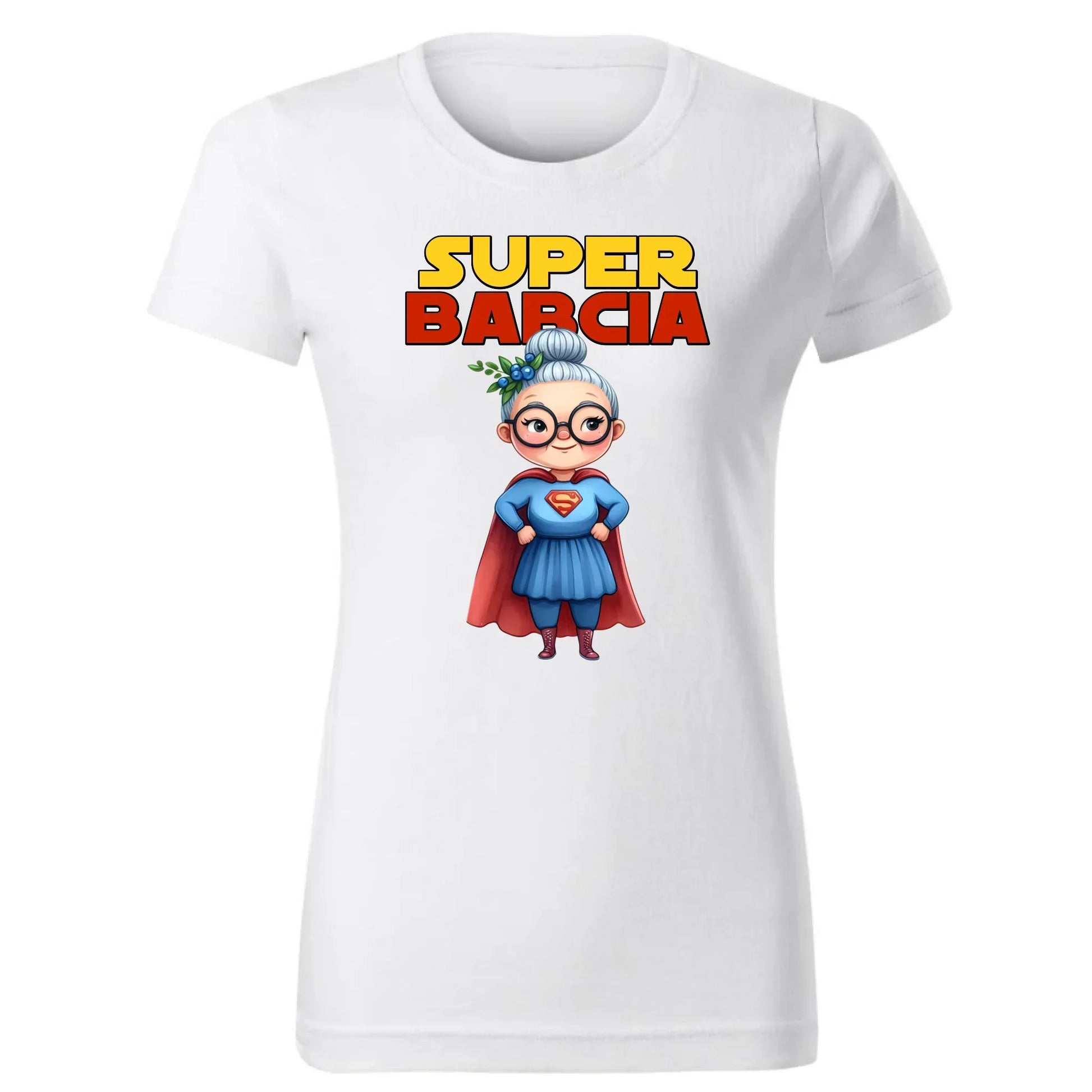Super Babcia | Koszulka damska dla babci B29 - StoryCups.pl