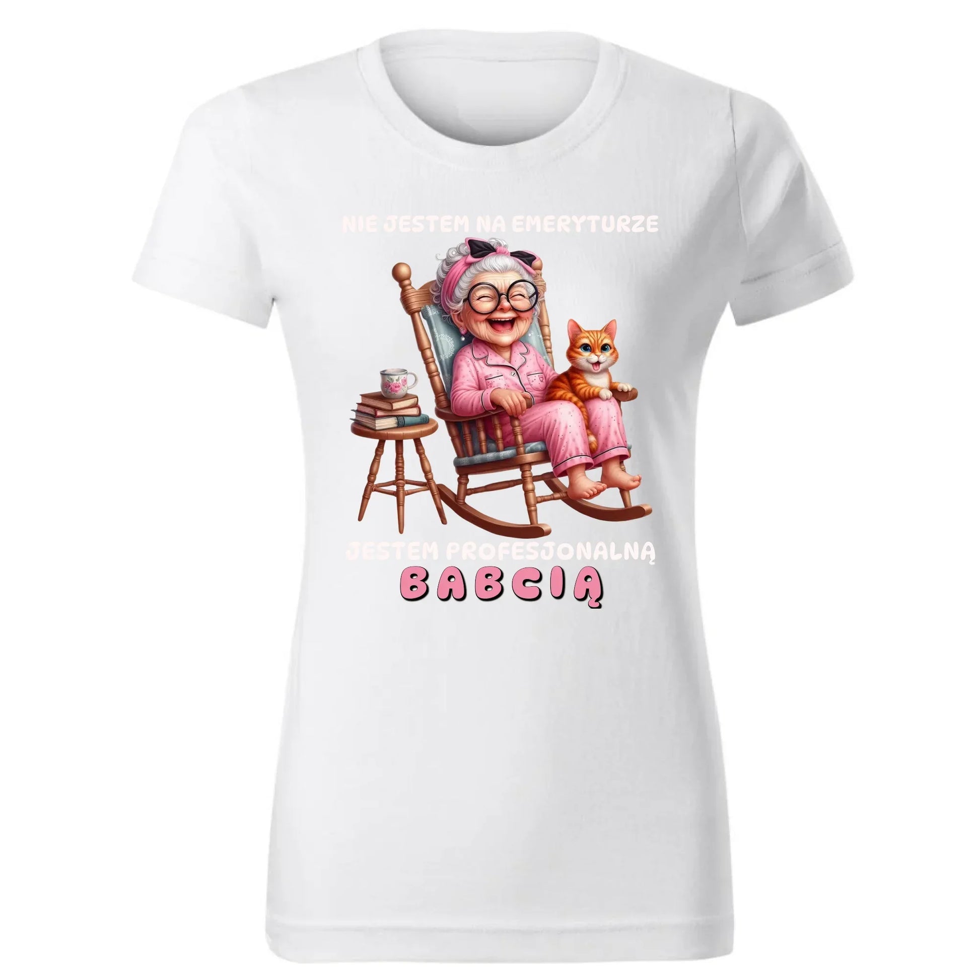 Profesjonalna babcia | Koszulka damska dla babci B20 - StoryCups.pl