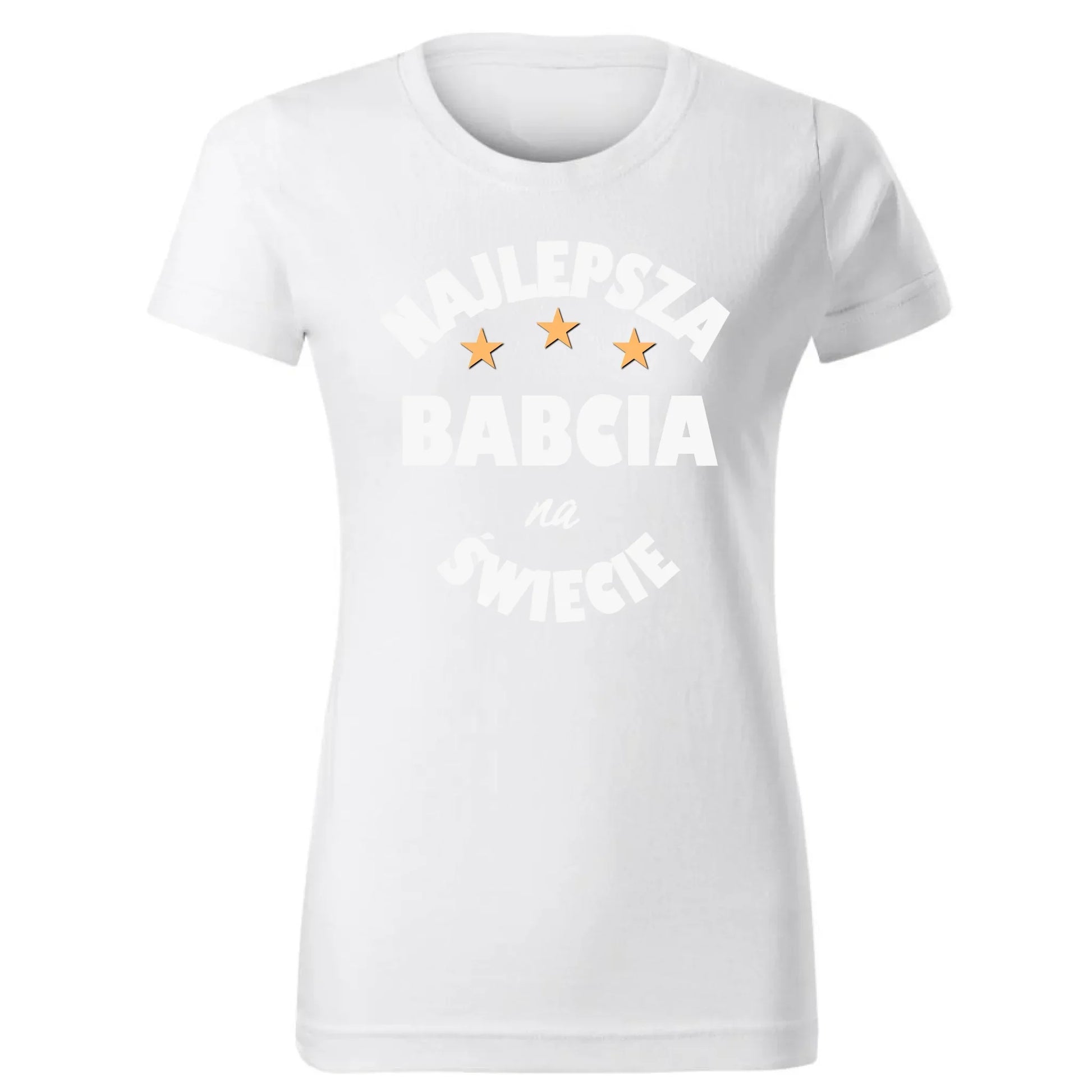 Najlepsza babcia na świecie | Koszulka damska dla babci B23 - StoryCups.pl