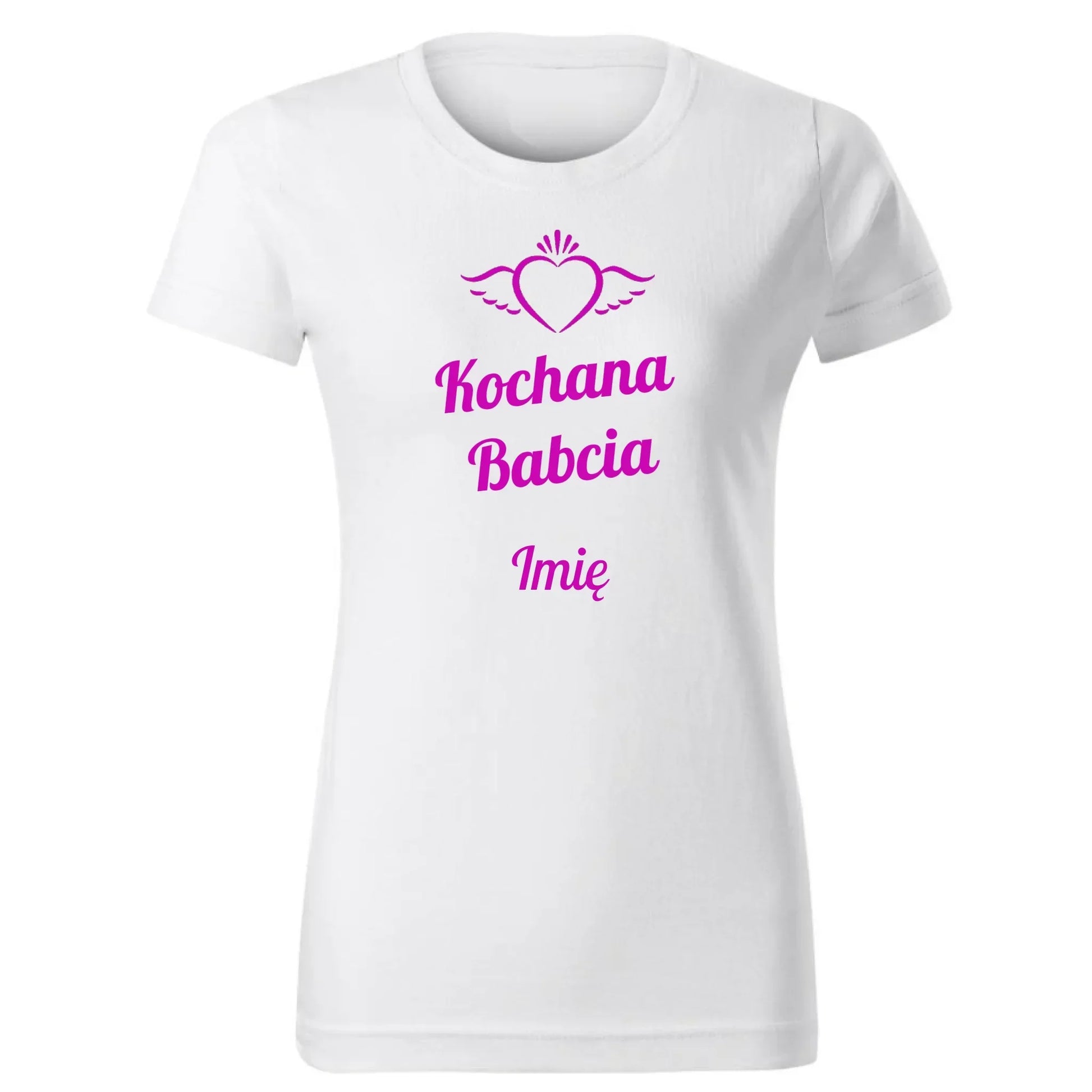 Kochana Babcia | Koszulka damska dla babci B05 - StoryCups.pl