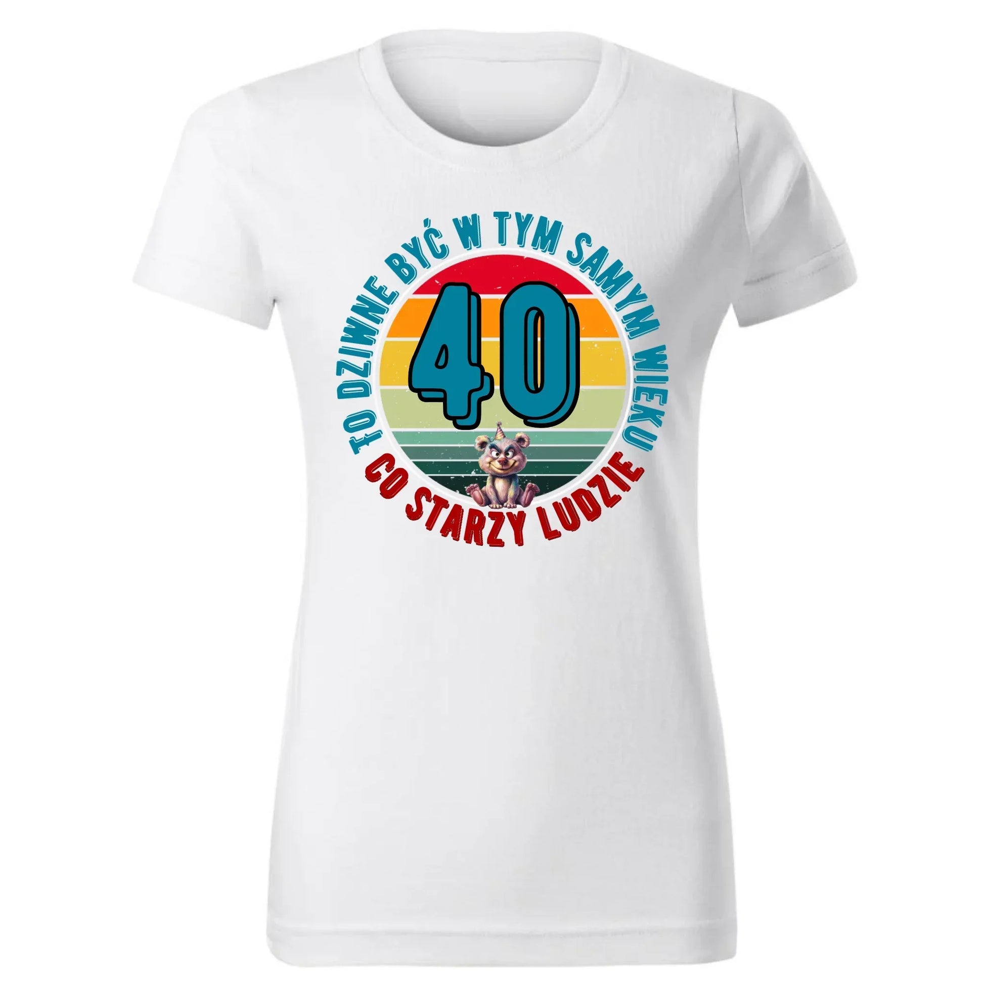 To dziwne (wiek) | Koszulka damska prezent na urodziny U08 - StoryCups.pl