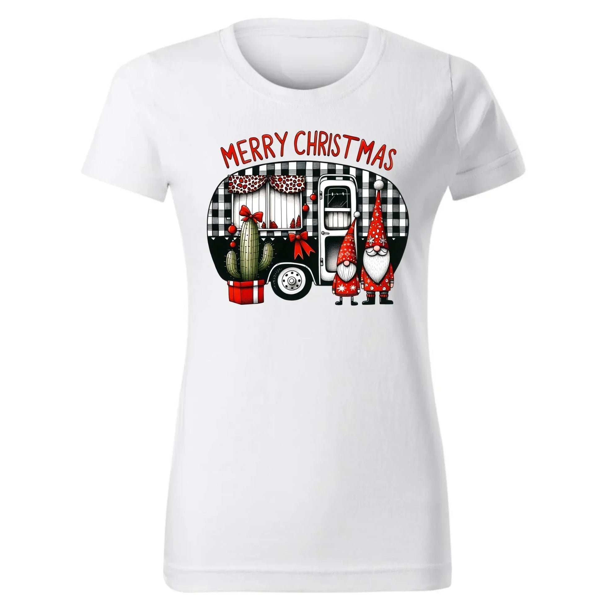 Merry Christmas | Świąteczna koszulka damska BN44 - StoryCups.pl