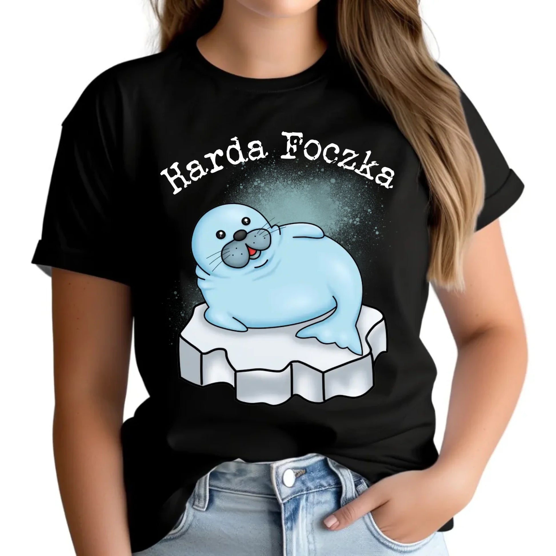 Harda foczka | Koszulka damska HM05 - StoryCups.pl