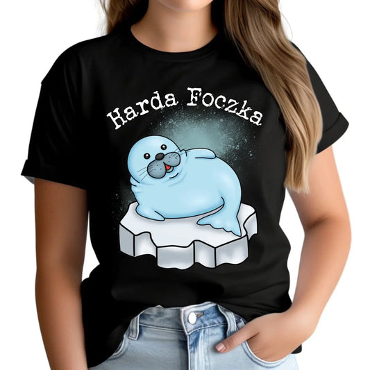 Harda foczka | Koszulka damska HM05 - StoryCups.pl