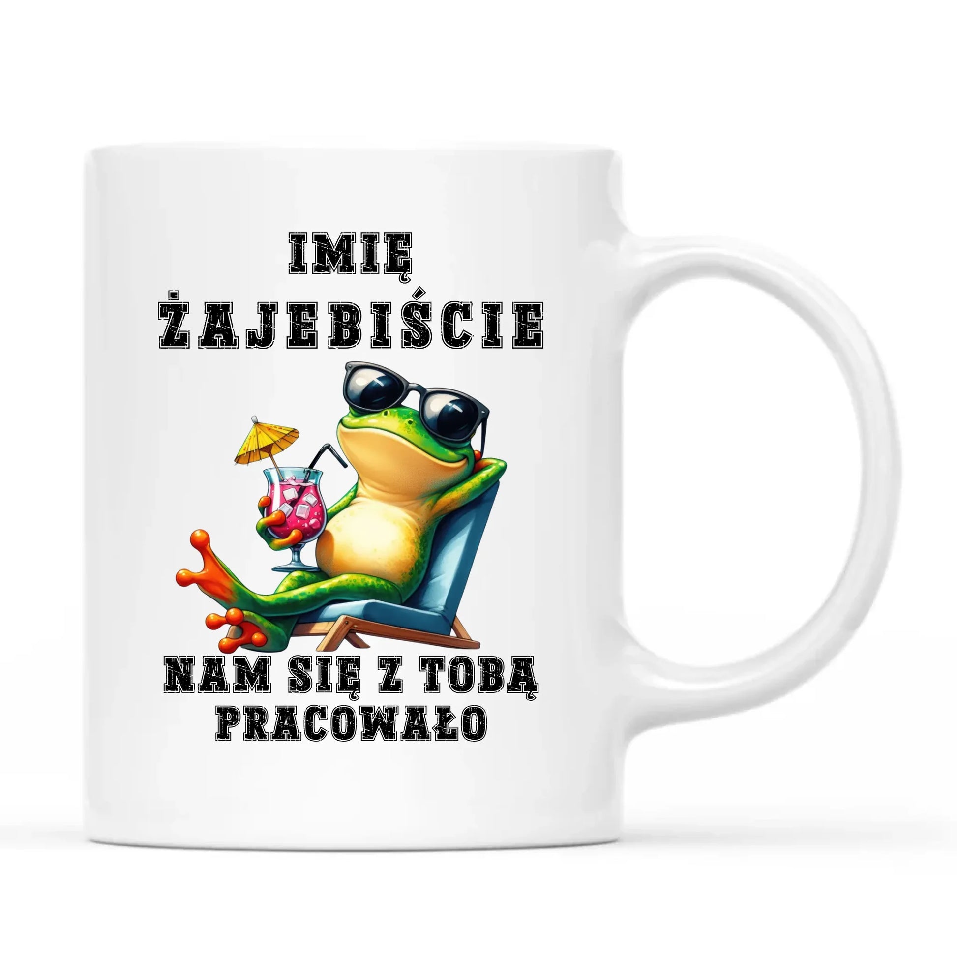 Kubek prezent na odejście z pracy POŻEGNANIE AWANS