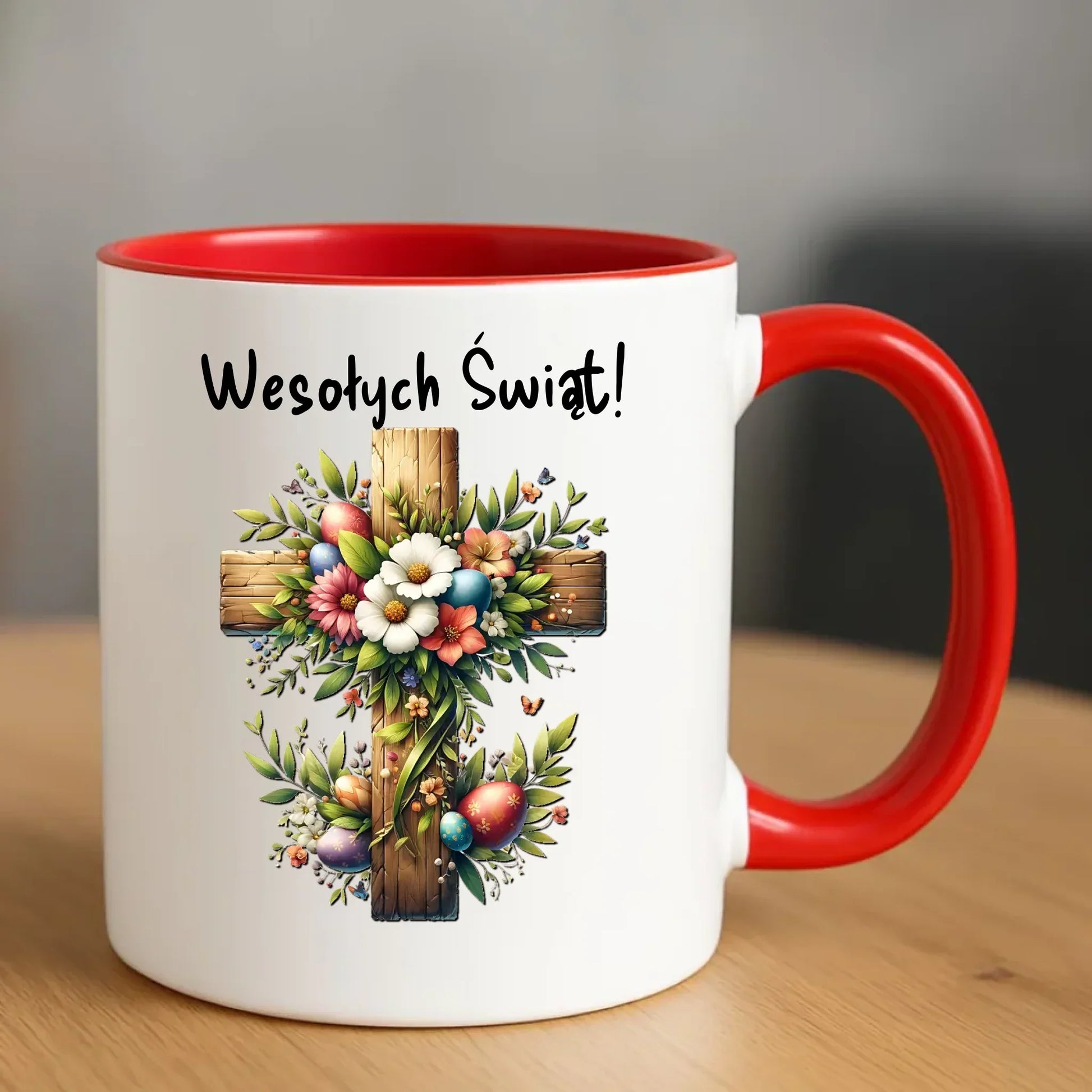 Krzyż | Kubek Wielkanocny WN02 - StoryCups.pl