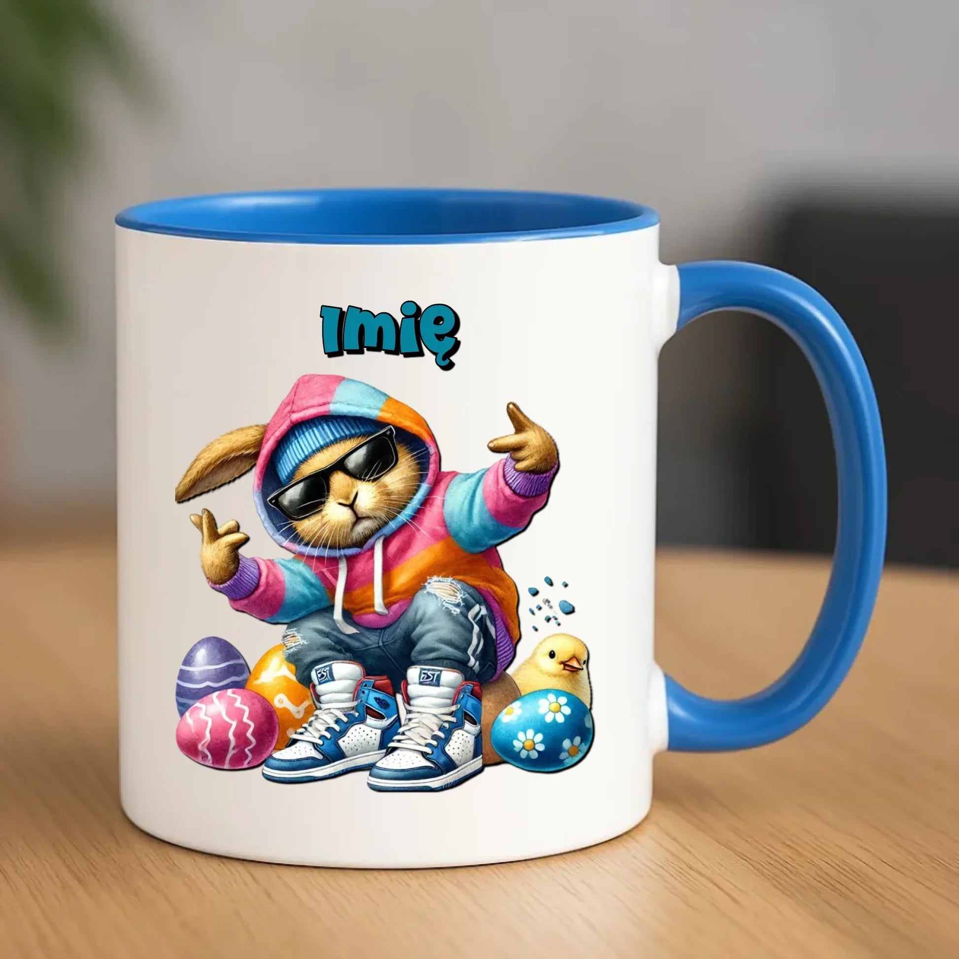 Sigma zając | Kubek na Wielkanoc WN04 - StoryCups.pl