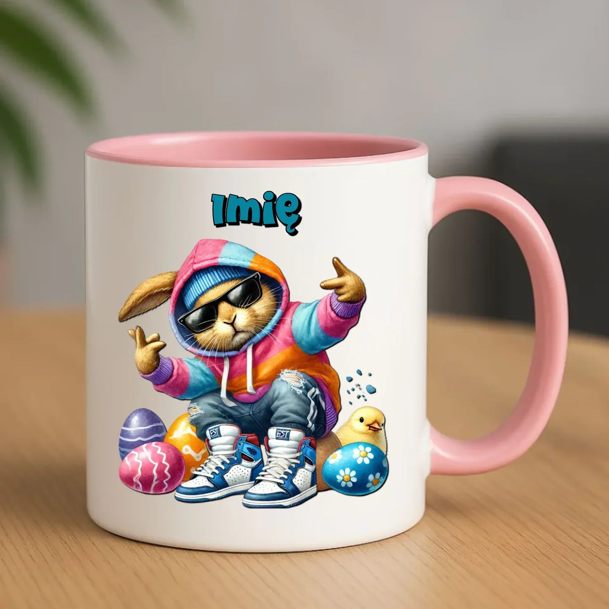 Sigma zając | Kubek na Wielkanoc WN04 - StoryCups.pl