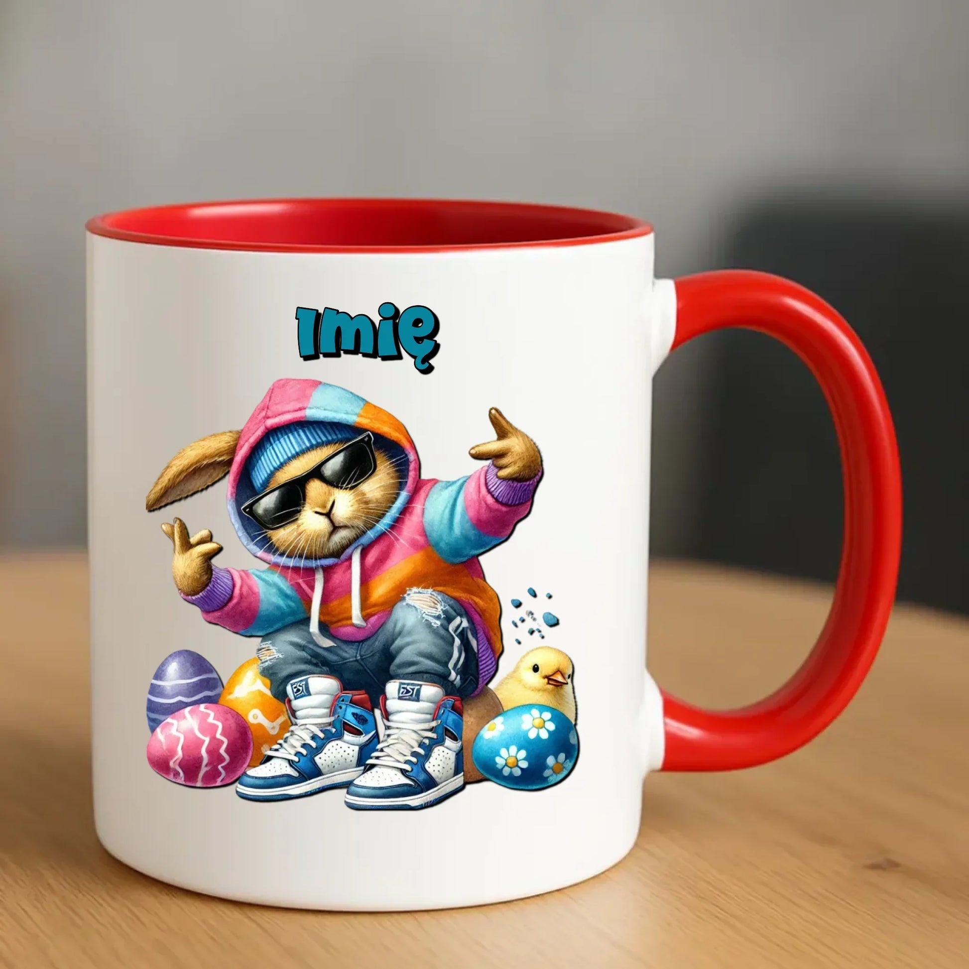 Sigma zając | Kubek na Wielkanoc WN04 - StoryCups.pl