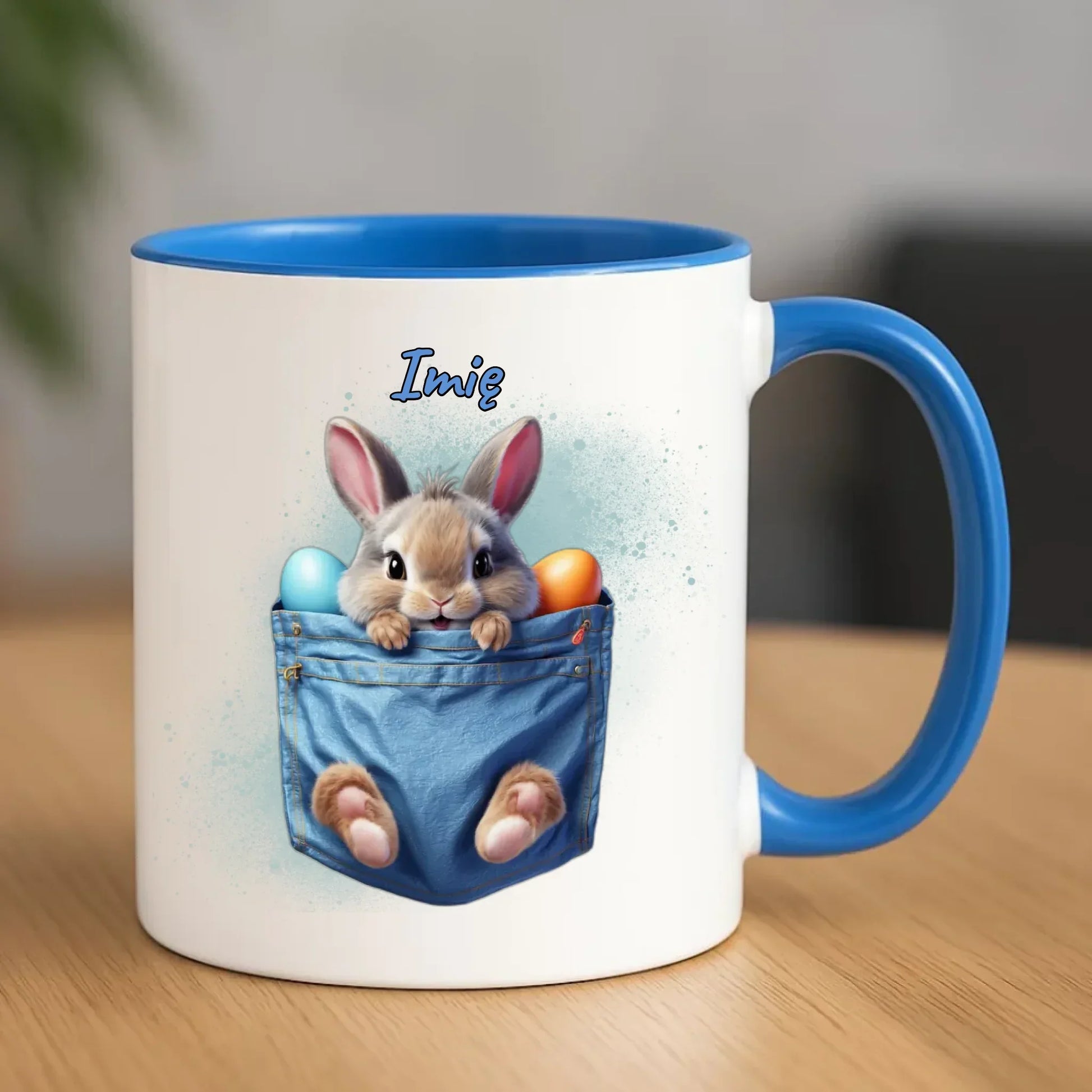 Mały zajączek | Personalizowany kubek na Wielkanoc WN10 - StoryCups.pl