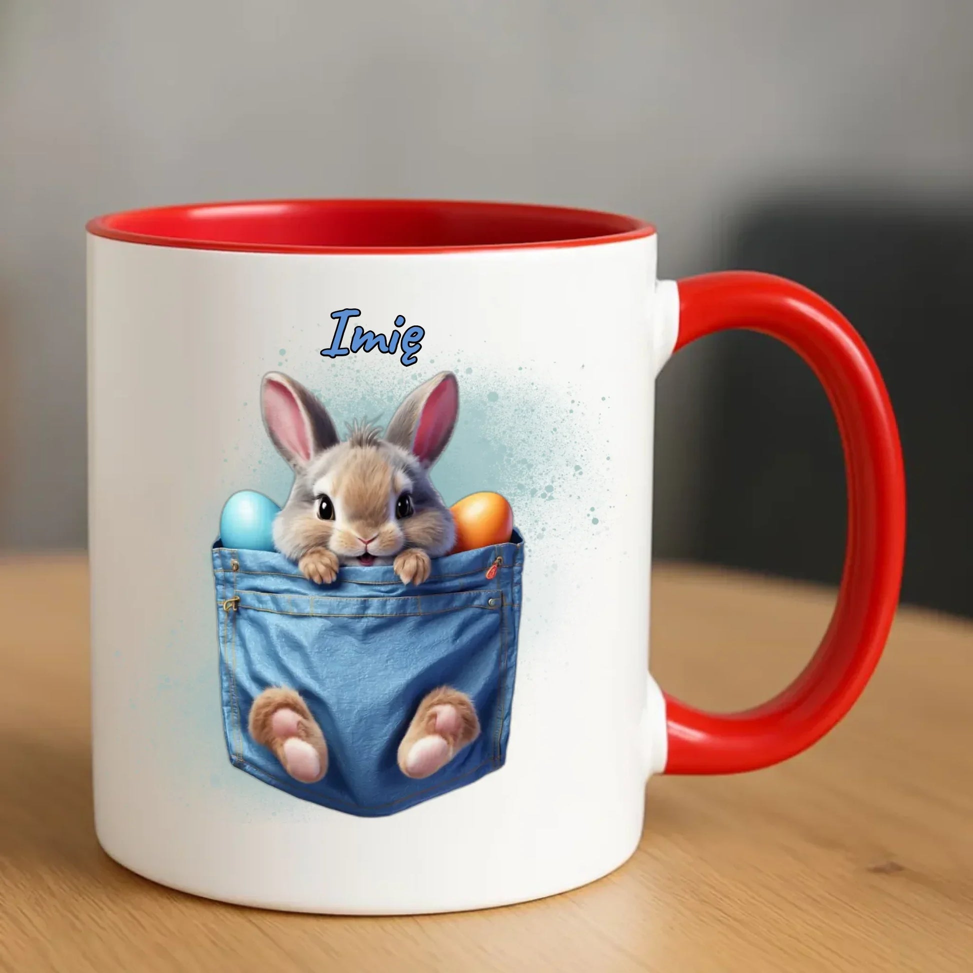 Mały zajączek | Personalizowany kubek na Wielkanoc WN10 - StoryCups.pl