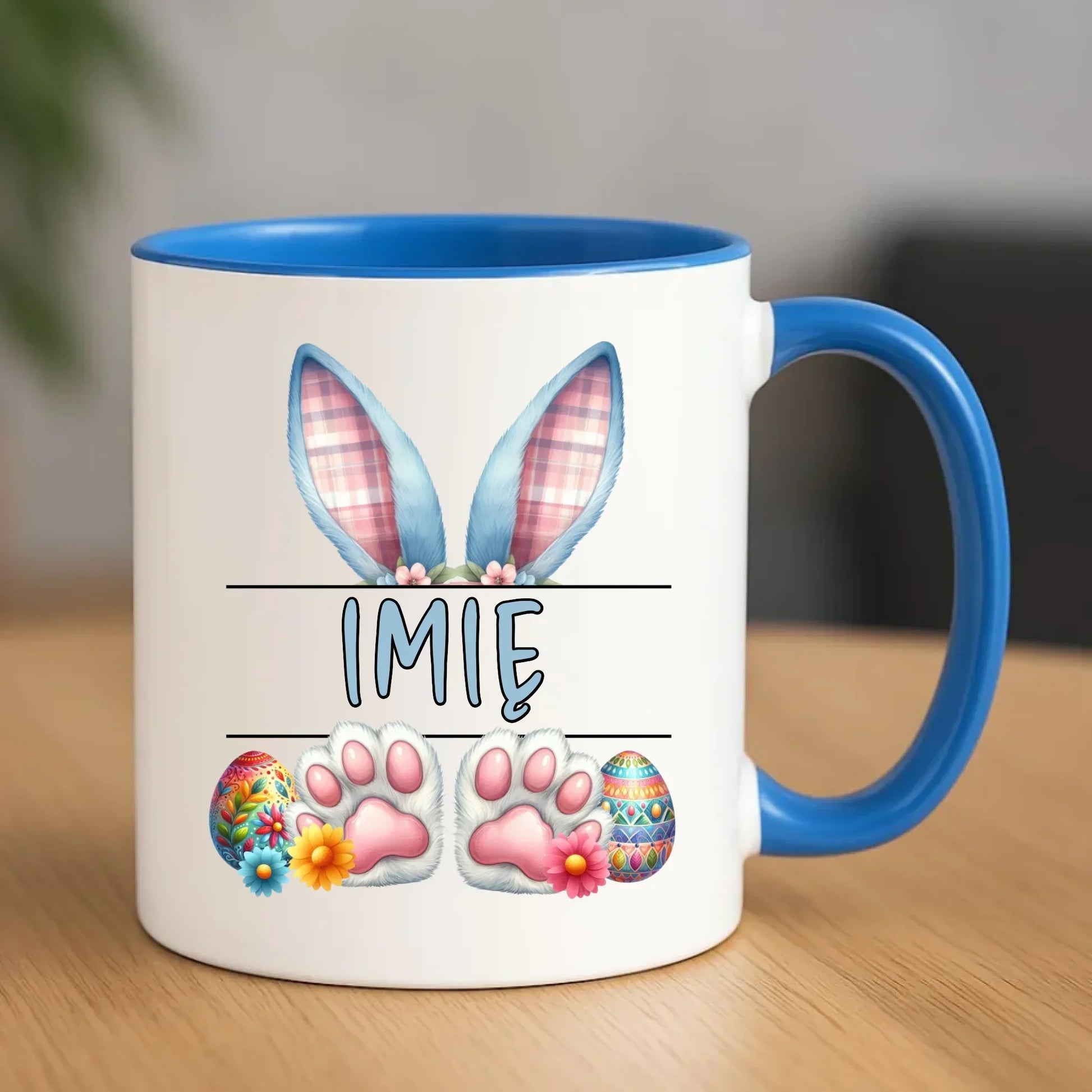 Zajączek z imieniem | Kubek na Wielkanoc WN11 - StoryCups.pl