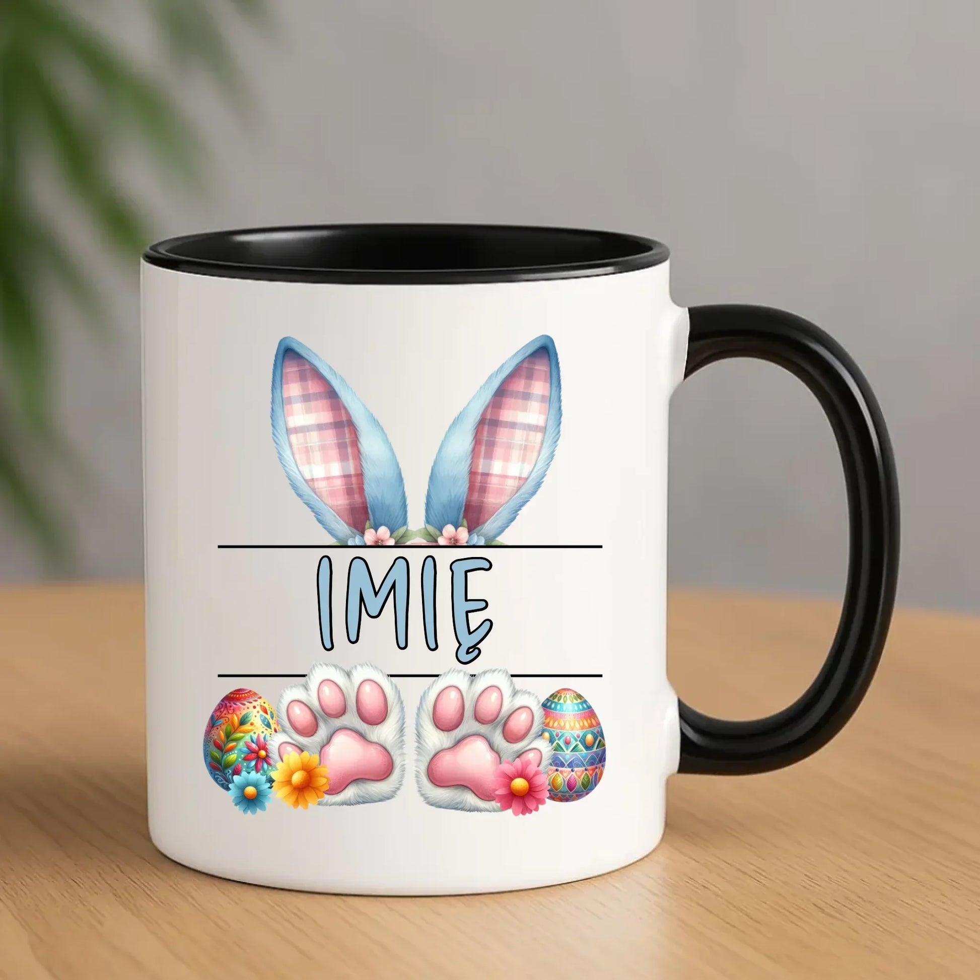 Zajączek z imieniem | Kubek na Wielkanoc WN11 - StoryCups.pl