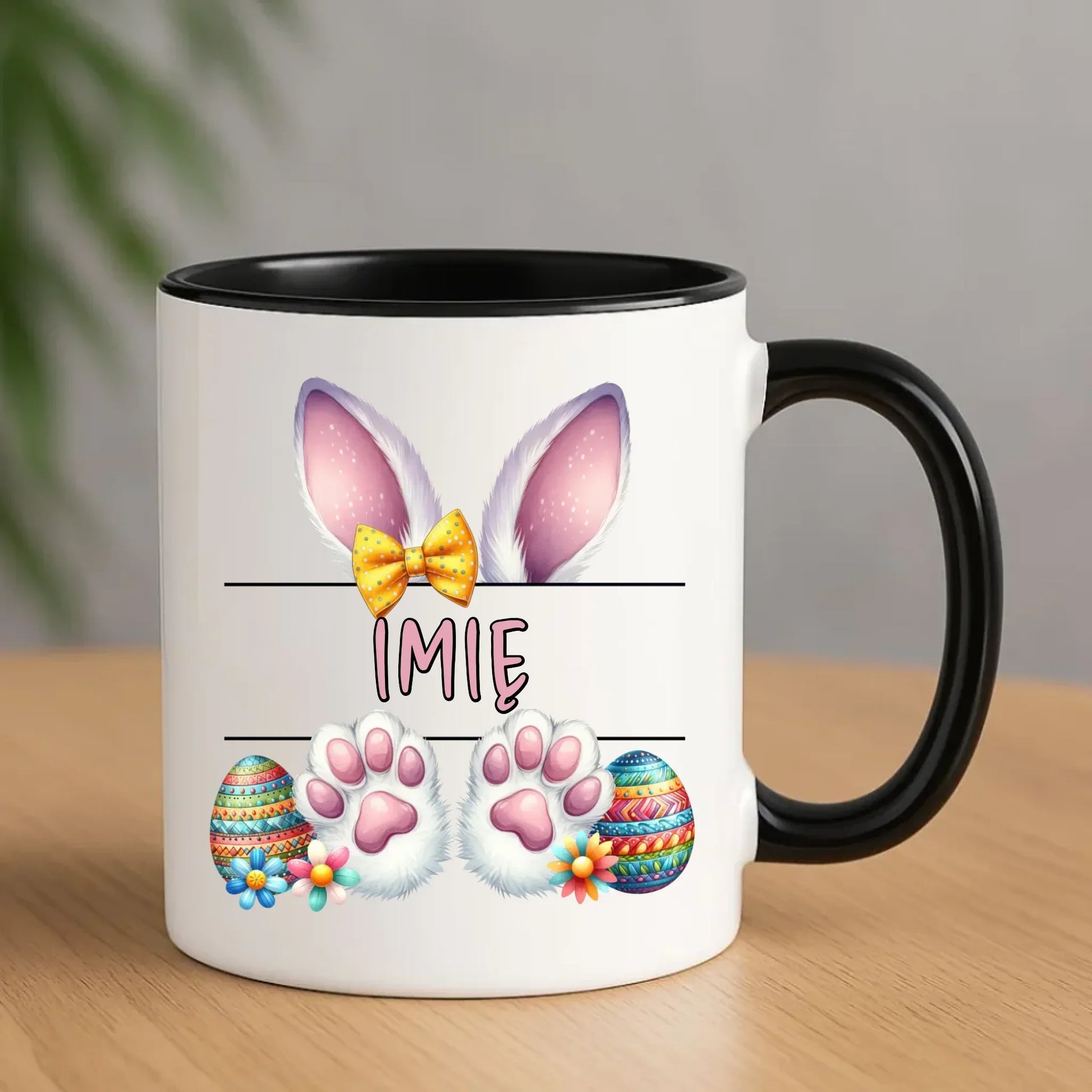 Zajączek z imieniem | Kubek na Wielkanoc WN13 - StoryCups.pl