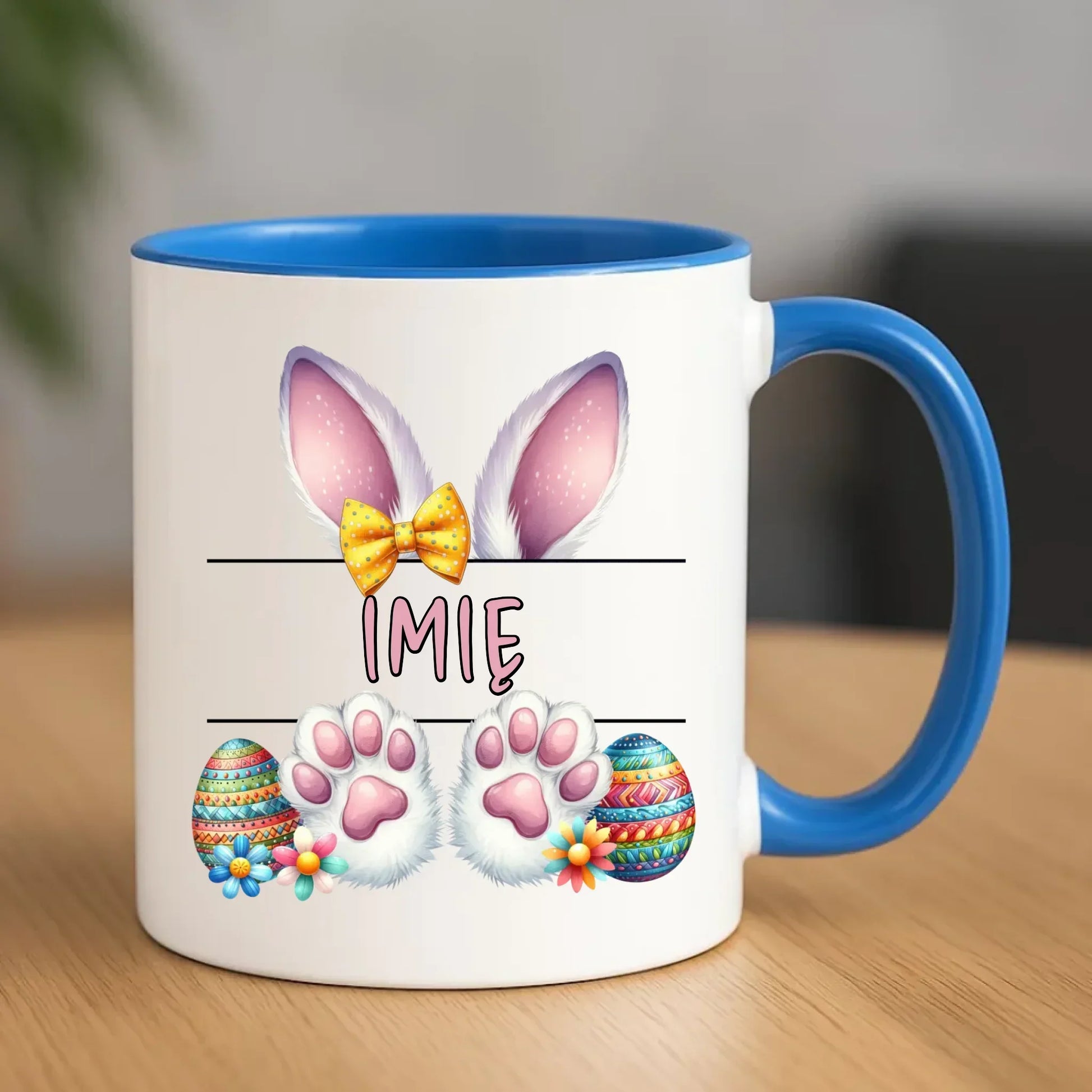 Zajączek z imieniem | Kubek na Wielkanoc WN13 - StoryCups.pl