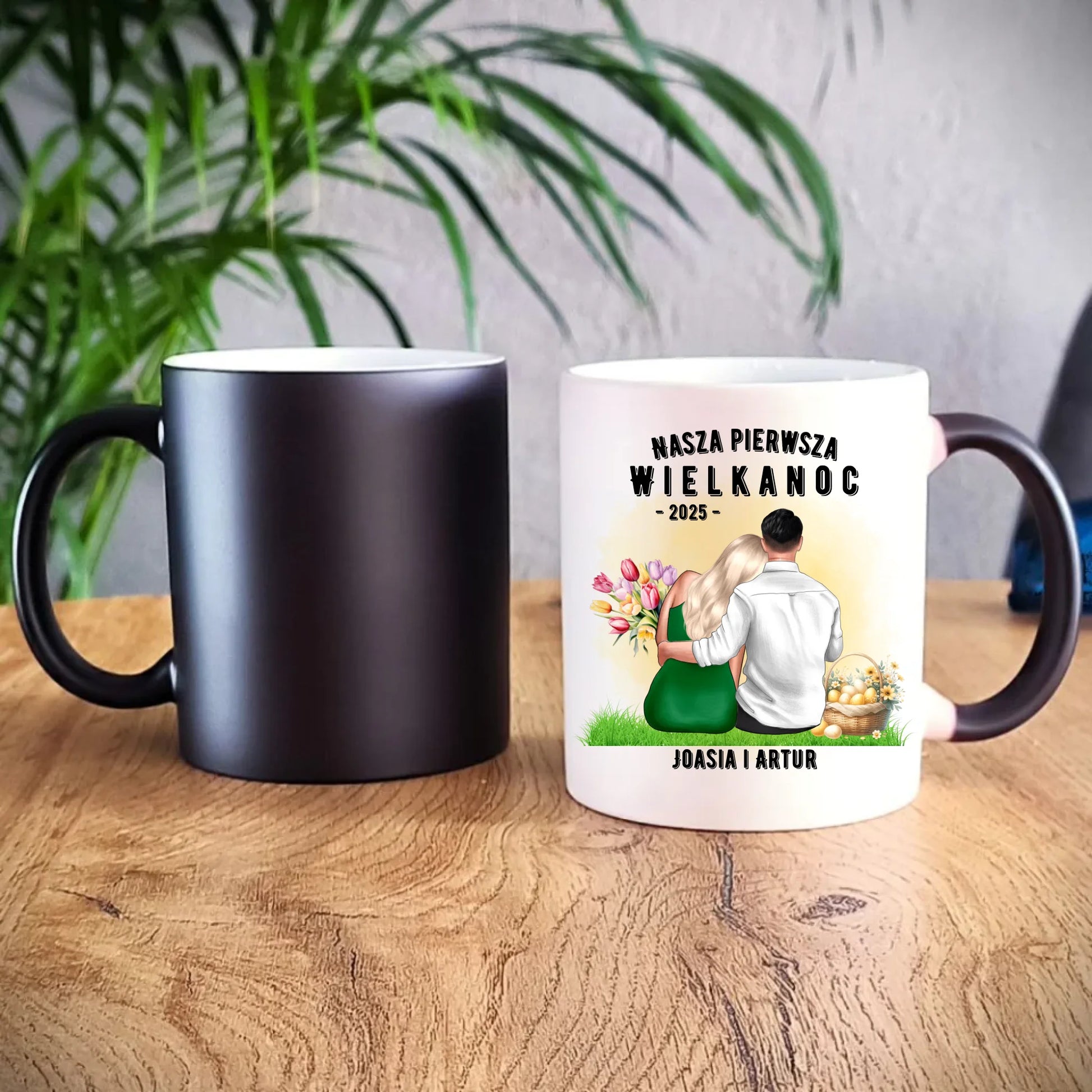Kubek magiczny wielkanocny prezent na WIELKANOC