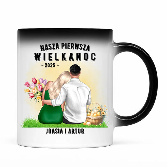 Kubek magiczny wielkanocny prezent na WIELKANOC