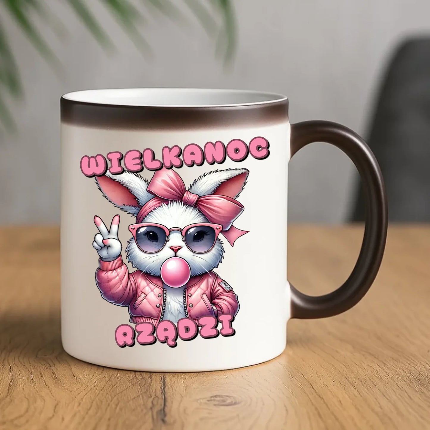 Kubek magiczny wielkanocny prezent na WIELKANOC