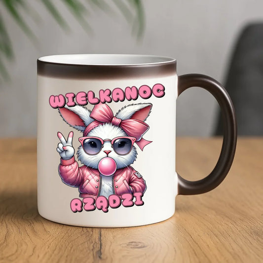 Kubek magiczny wielkanocny prezent na WIELKANOC