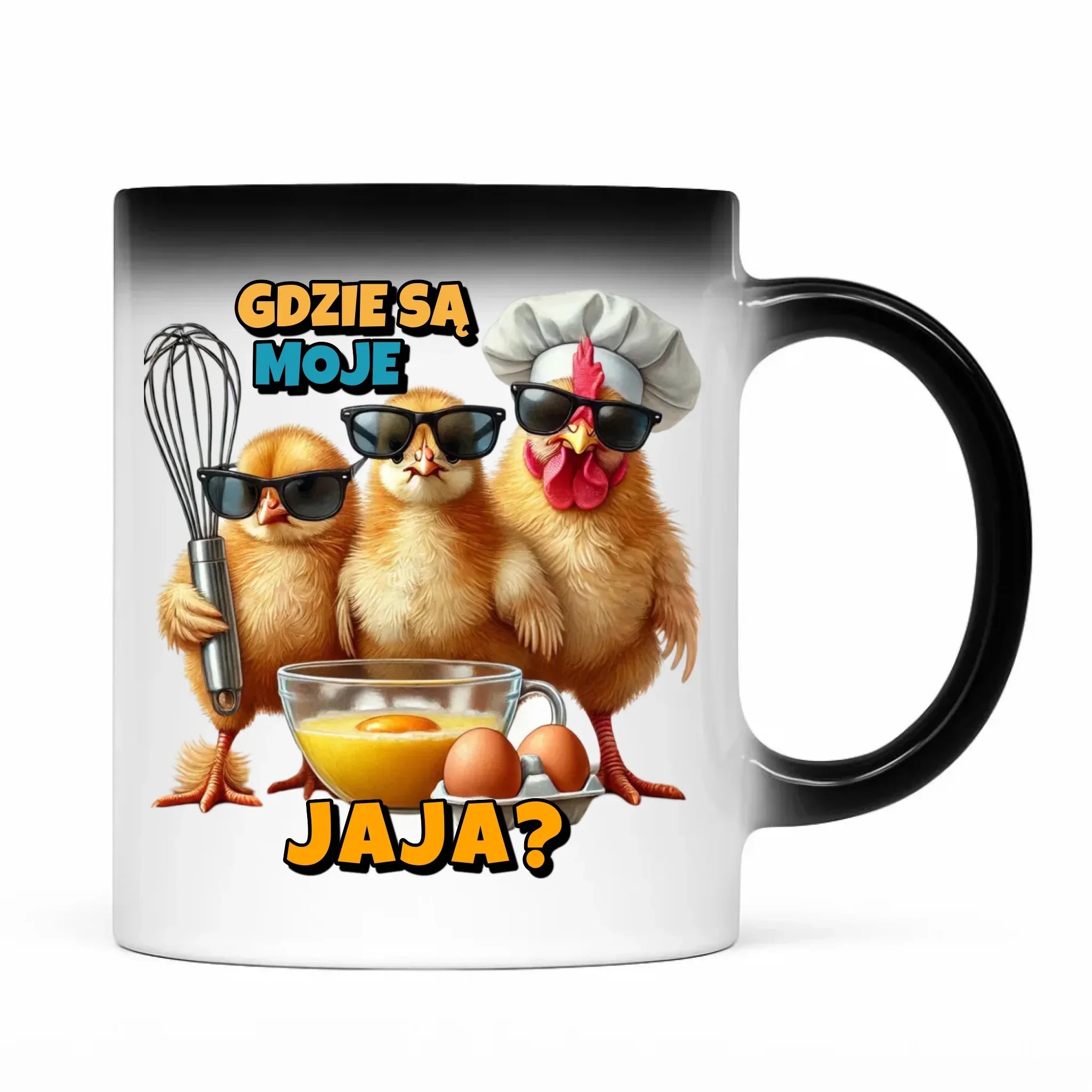 Gdzie są moje jaja? | Kubek magiczny na Wielkanoc WN27 - StoryCups.pl