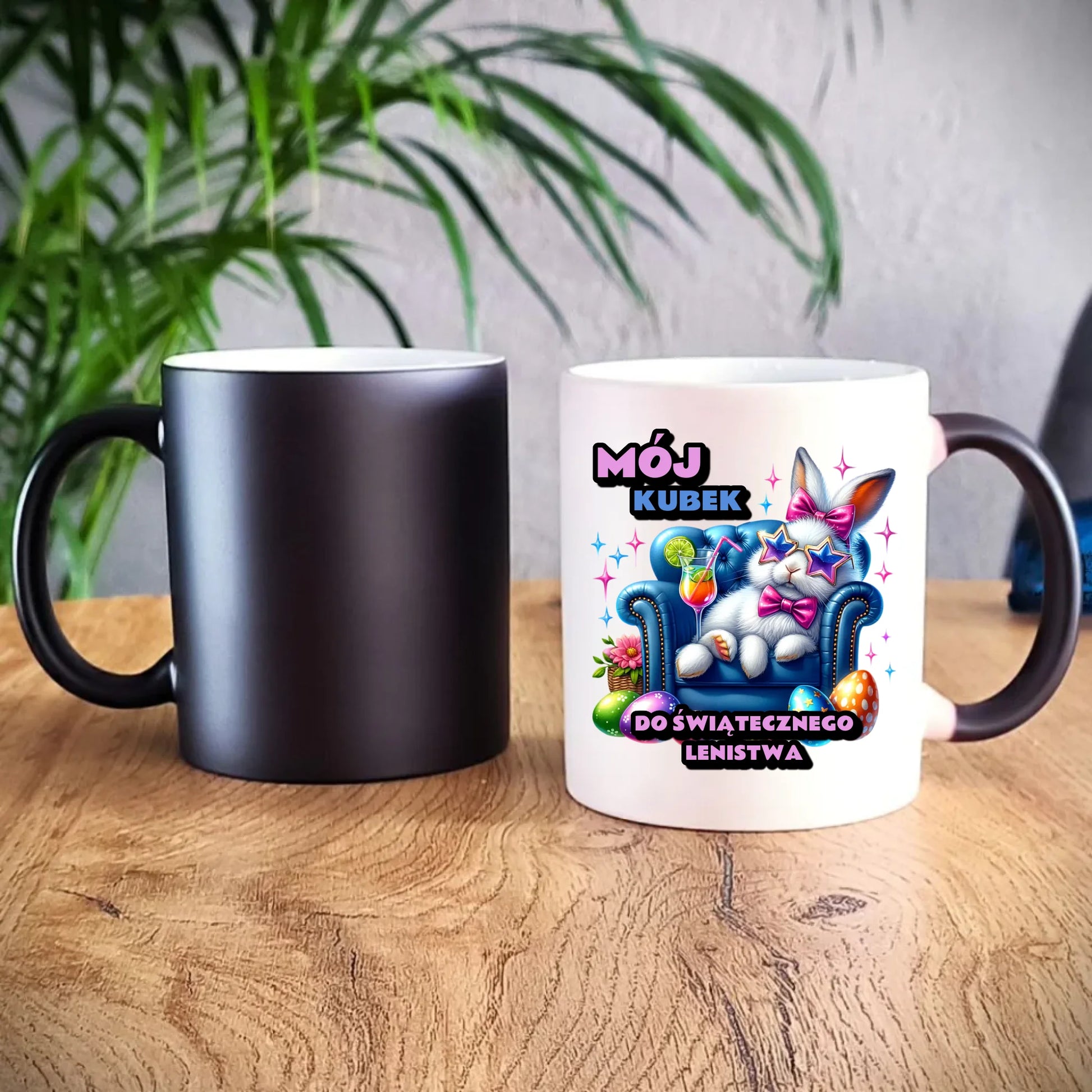 Kubek magiczny wielkanocny prezent na WIELKANOC