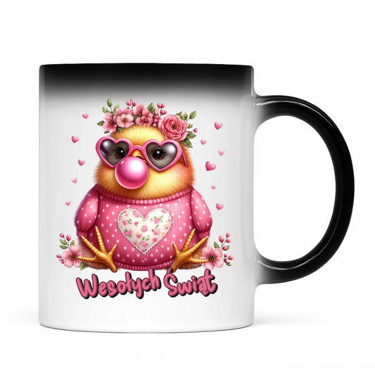 Kubek magiczny wielkanocny prezent na WIELKANOC