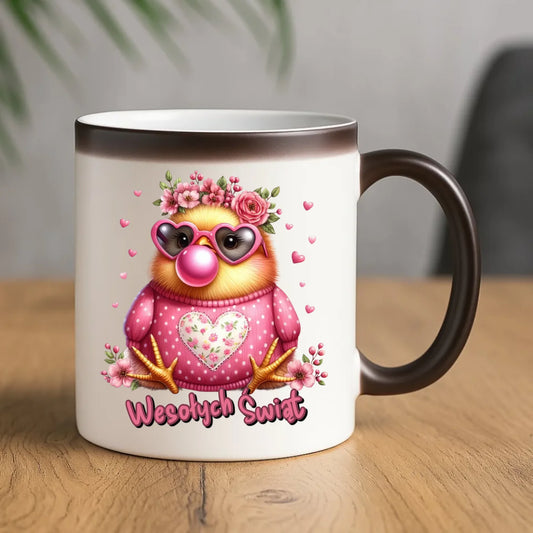 Kubek magiczny wielkanocny prezent na WIELKANOC