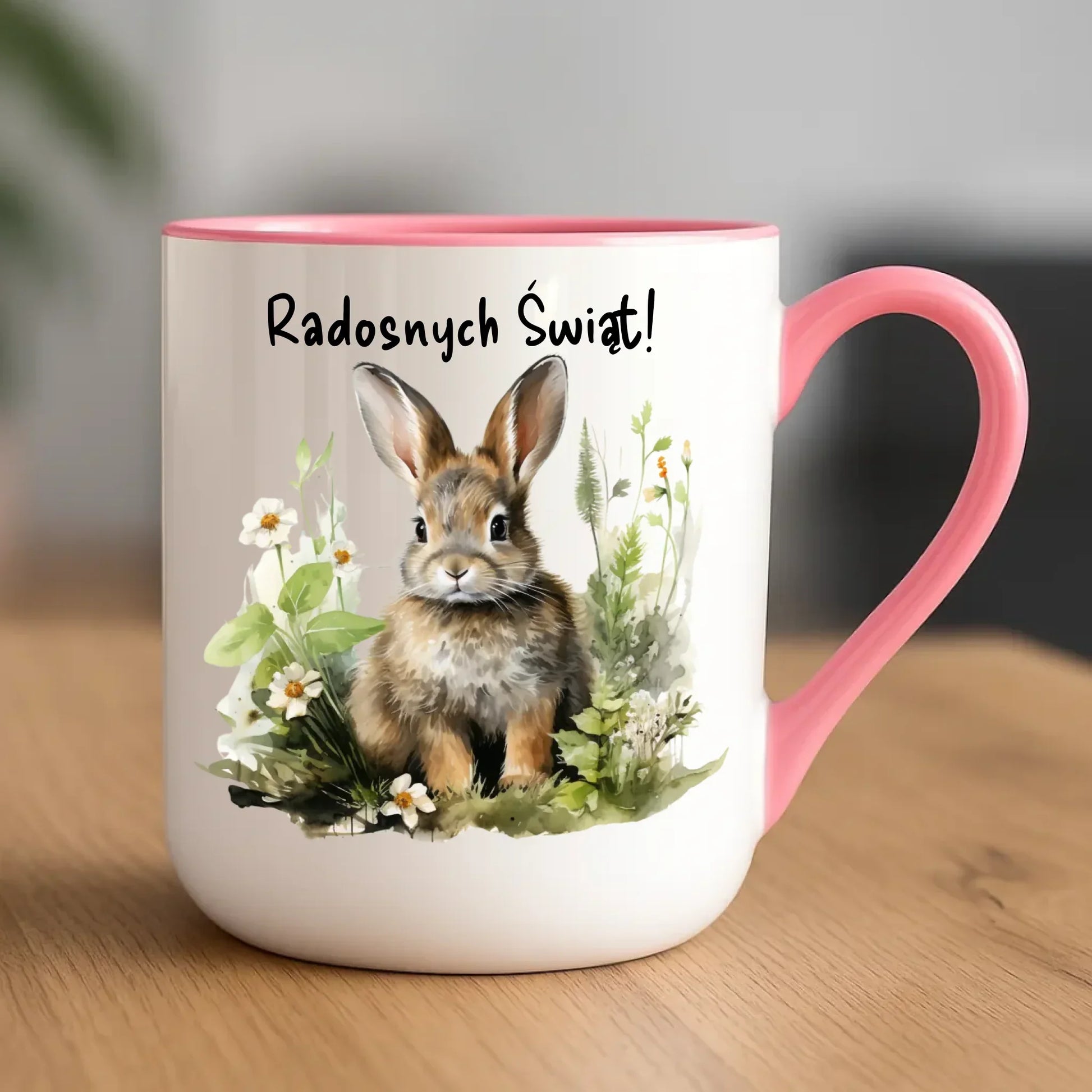 Zając Wielkanocny (wybierz grafikę) | Kubek elegant na Wielkanoc WN01 - StoryCups.pl