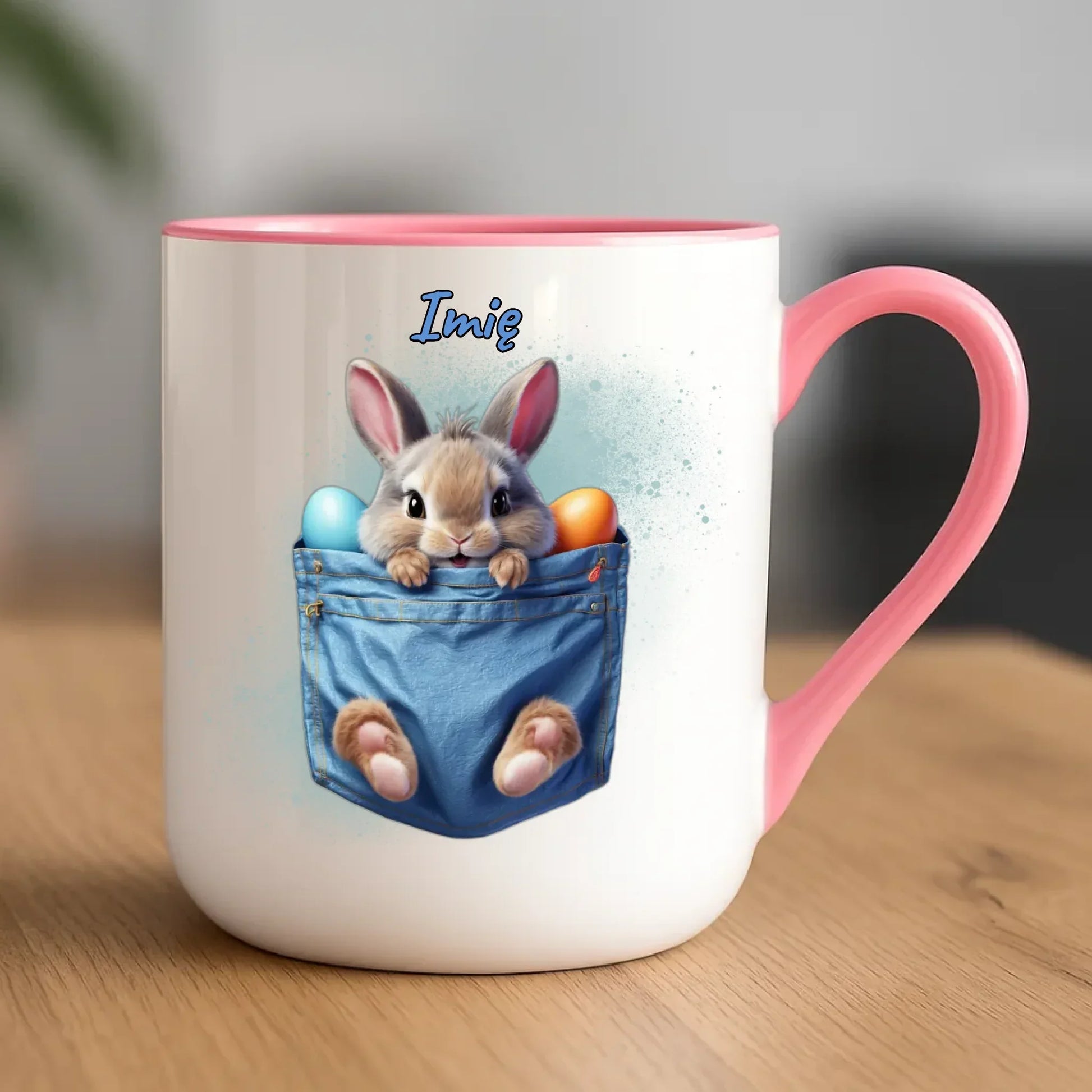 Mały zajączek | Kubek elegant na Wielkanoc WN10 - StoryCups.pl