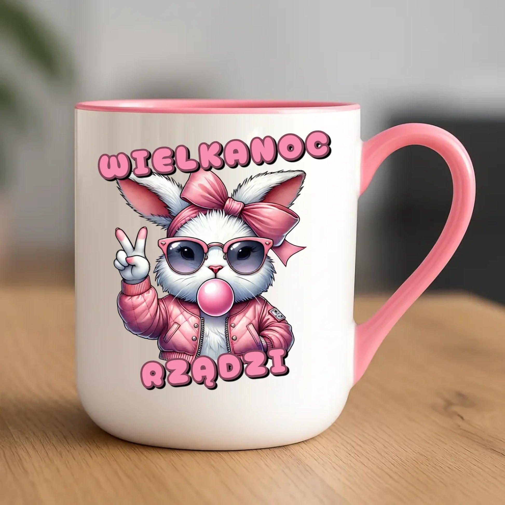 Wielkanoc rządzi | Kubek elegant Wielkanocny na prezent WN18 - StoryCups.pl