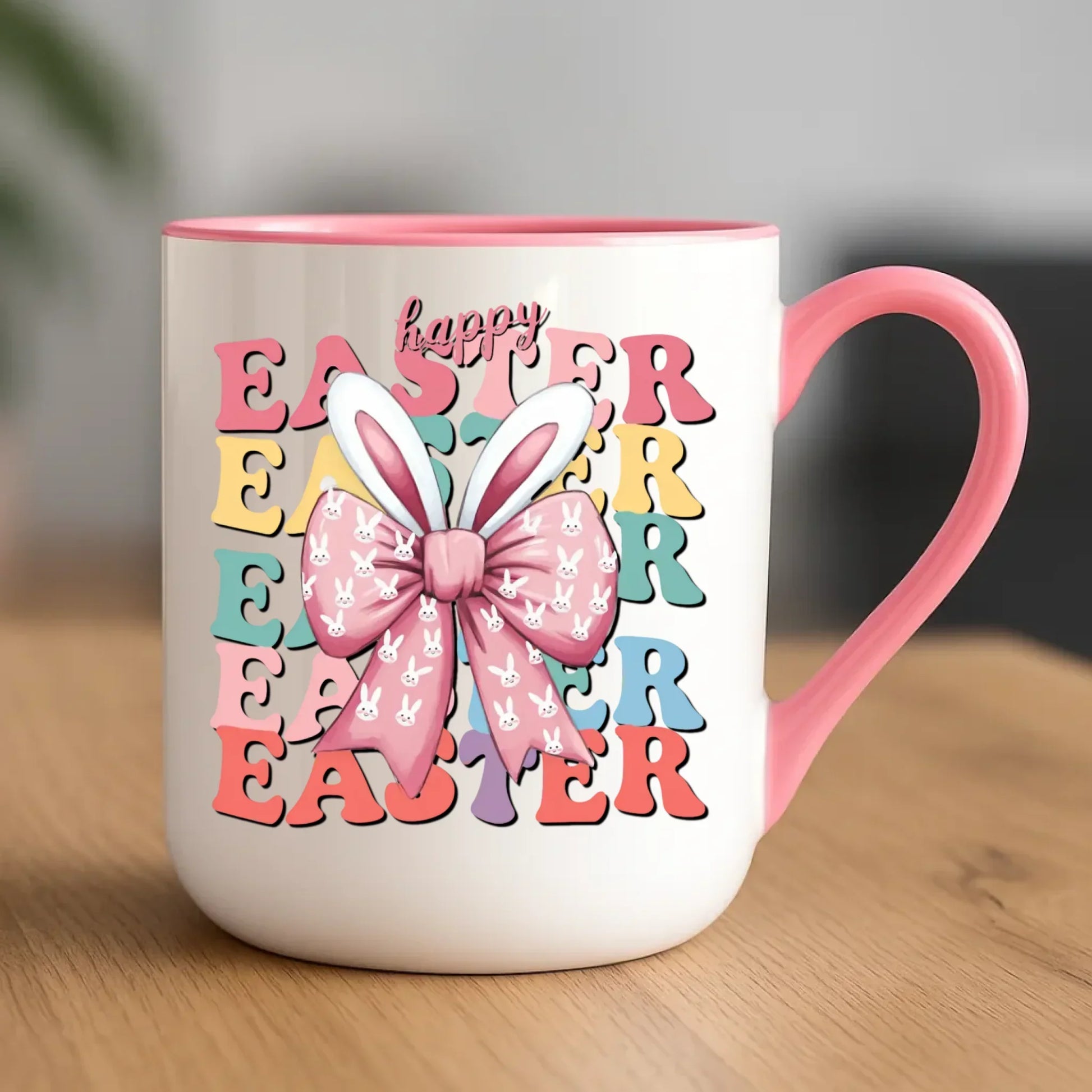 Happy Easter | Kubek elegant Wielkanocny na prezent WN20 - StoryCups.pl