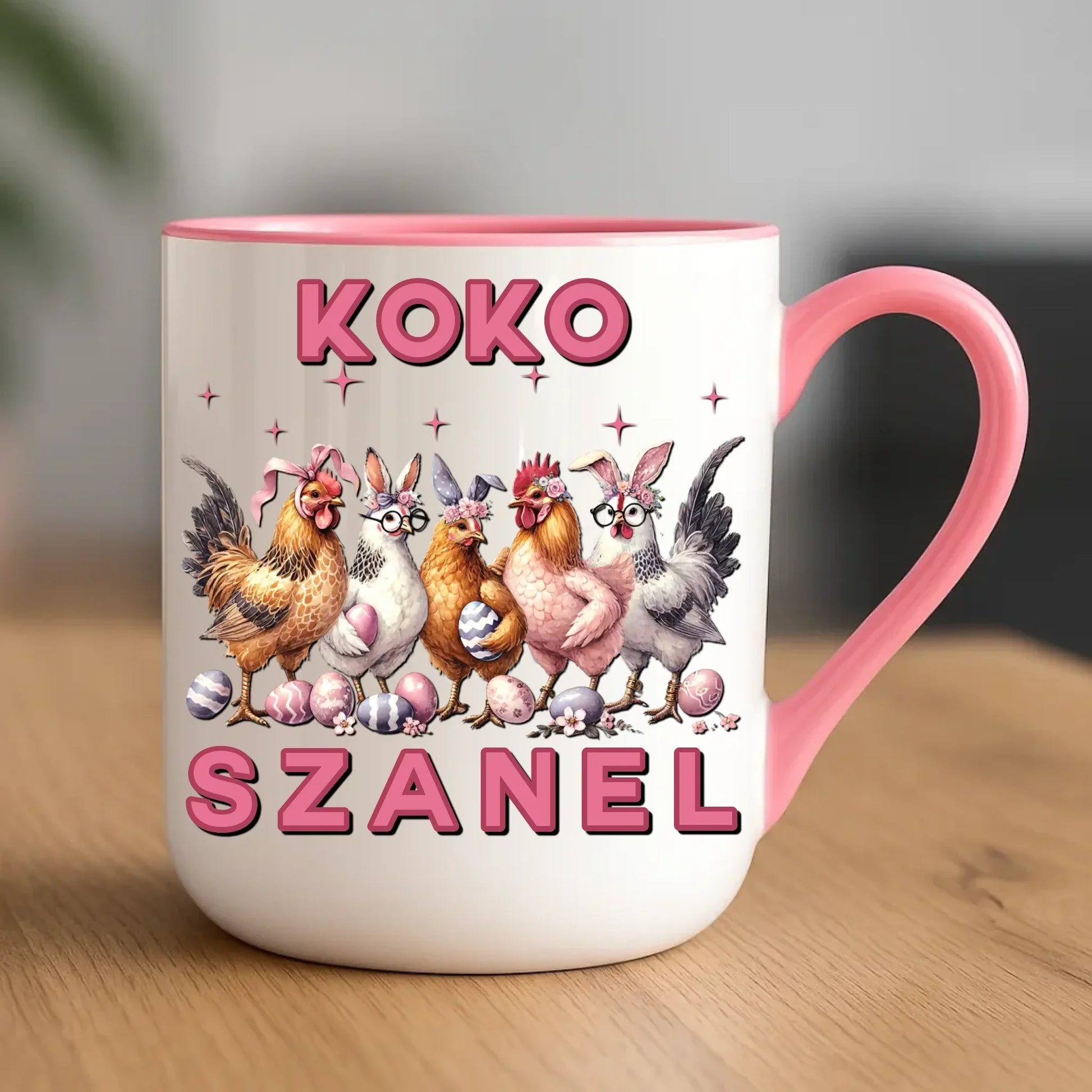 Koko Szanel | Kubek elegant prezent na Wielkanoc WN23 - StoryCups.pl
