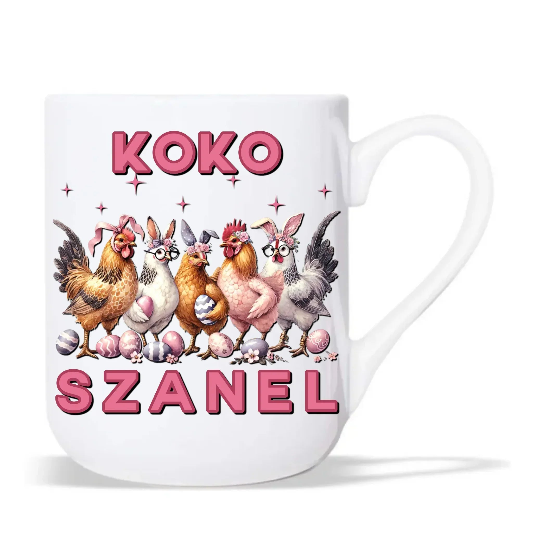 Koko Szanel | Kubek elegant prezent na Wielkanoc WN23 - StoryCups.pl
