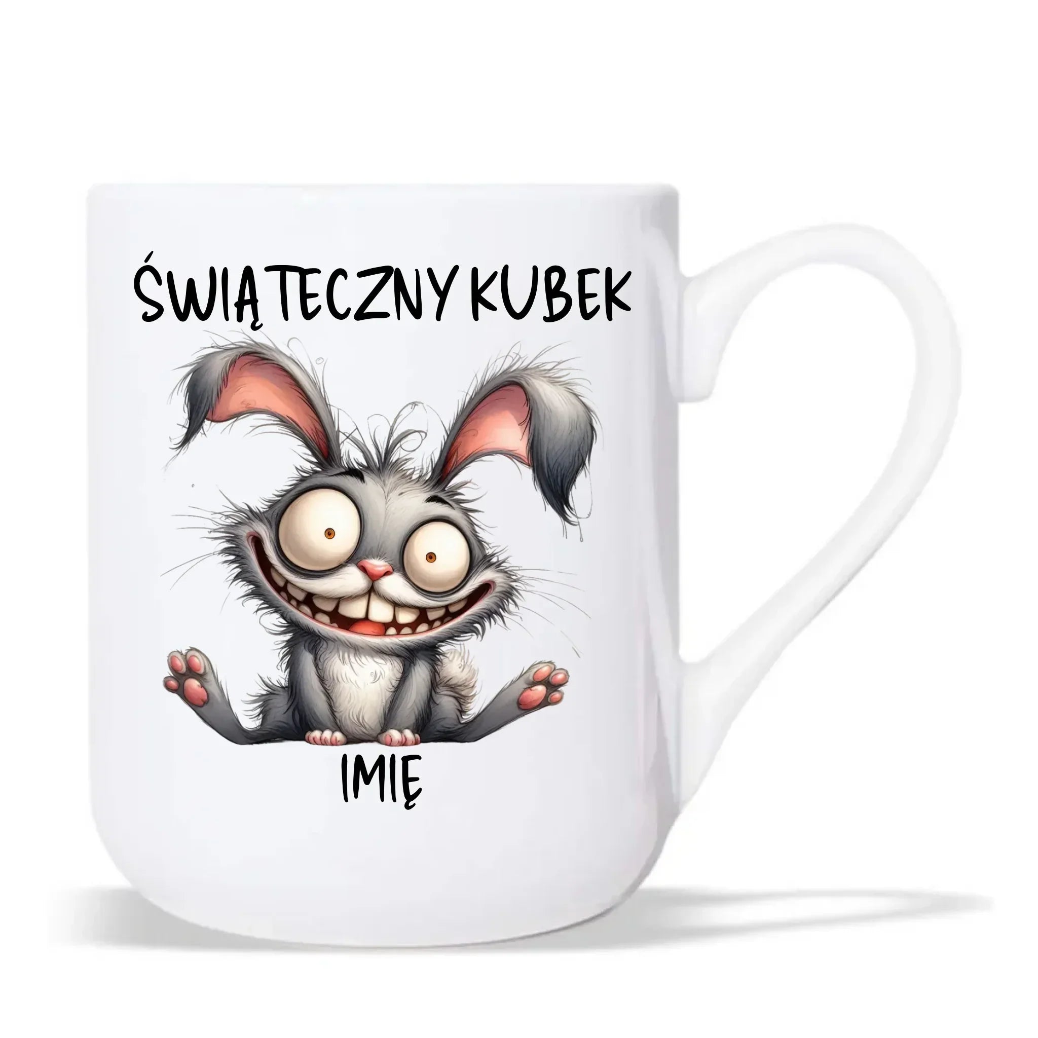 Świąteczny kubek elegant upominek na Wielkanoc imię WN26 - StoryCups.pl