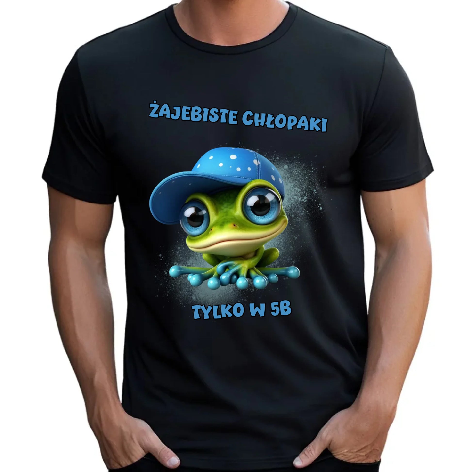 Prezent dla chłopaka koszulka męska z nadrukiem DZIEŃ CHŁOPAKA CHŁOPAK