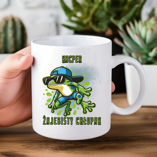 Personalizowany kubek dla chłopaka prezent na Dzień Chłopaka Święta Urodziny