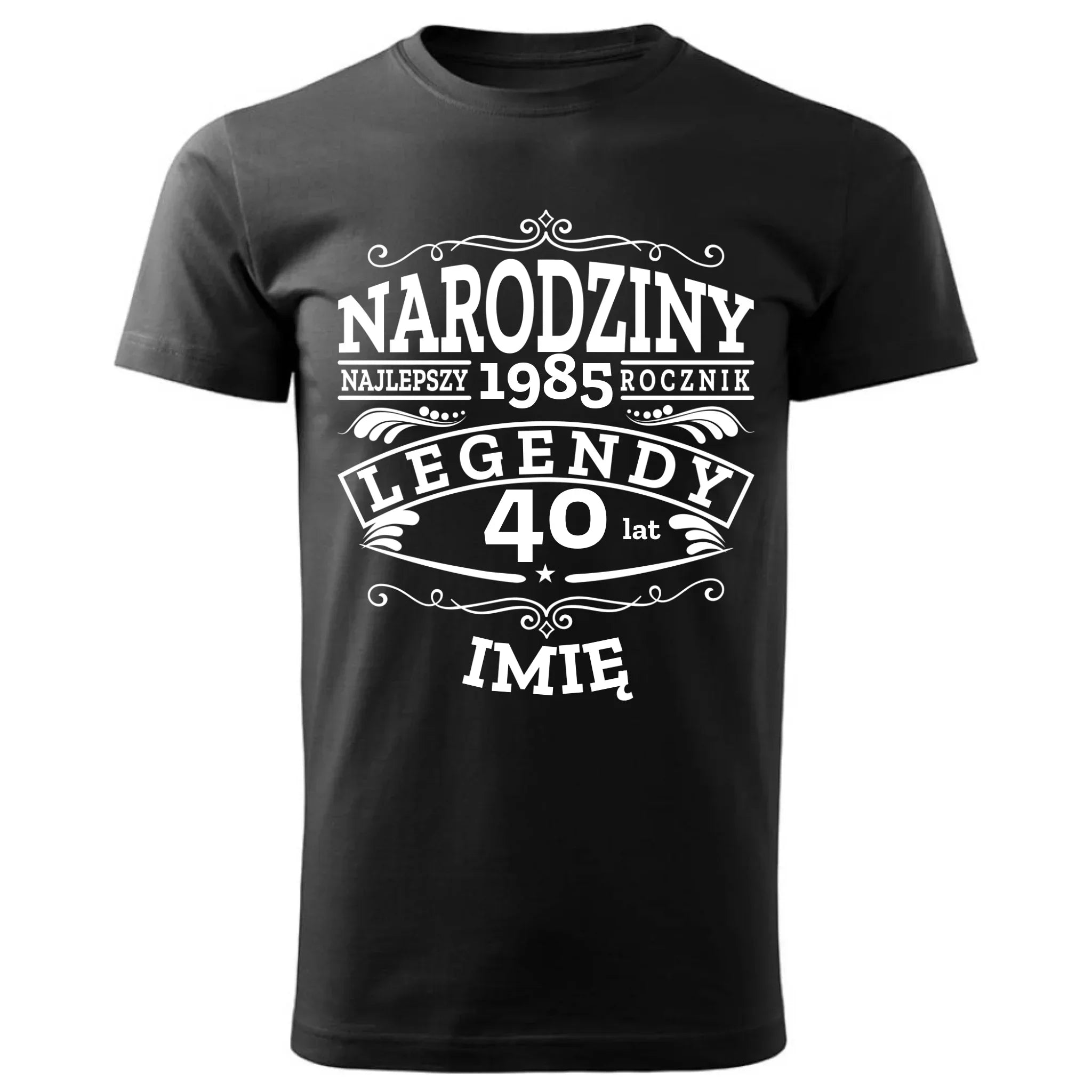 Narodziny Legendy | Personalizowana koszulka męska prezent na urodziny U01 - StoryCups.pl