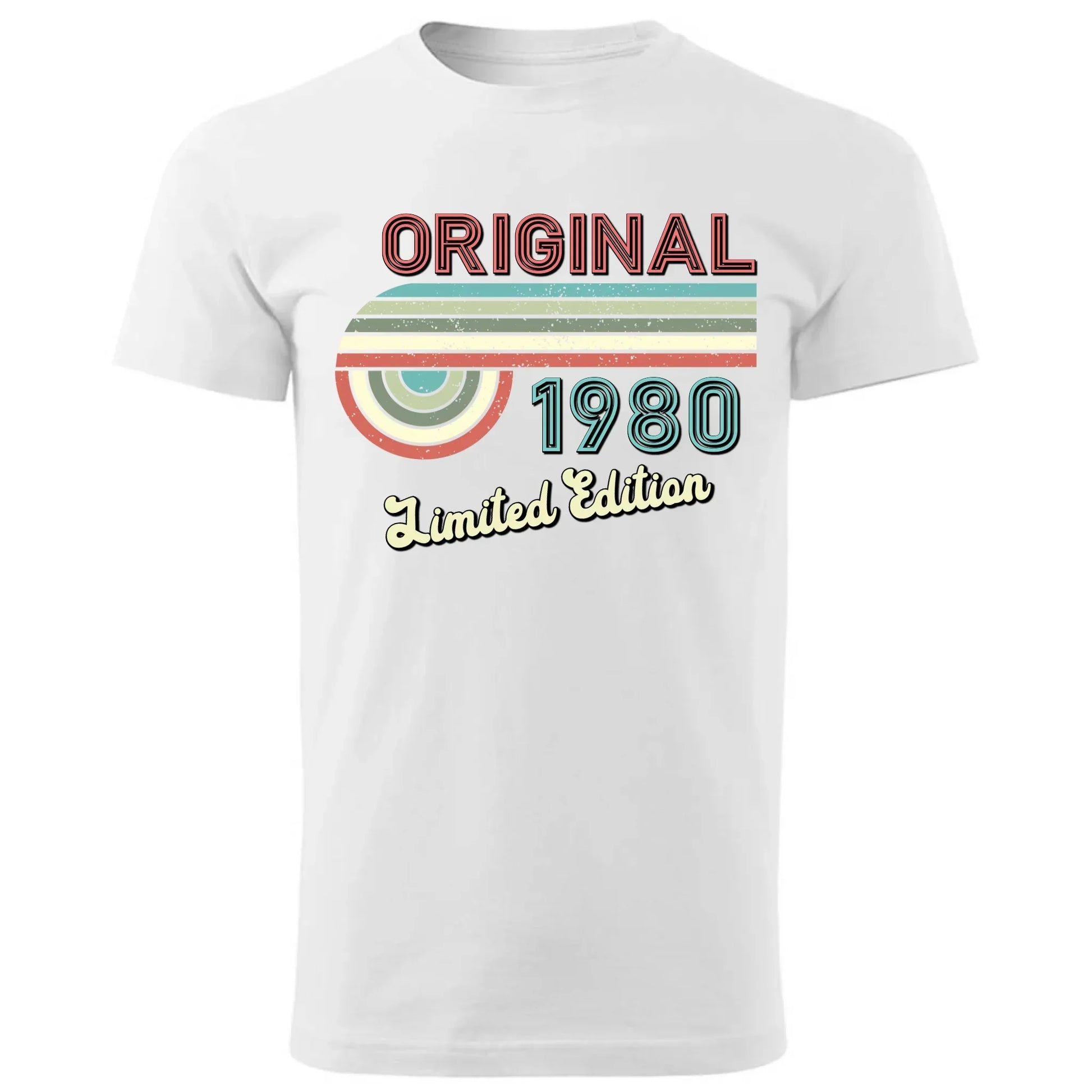 Edycja limitowana 80' rok urodzenia | Koszulka męska na urodziny U31 - StoryCups.pl