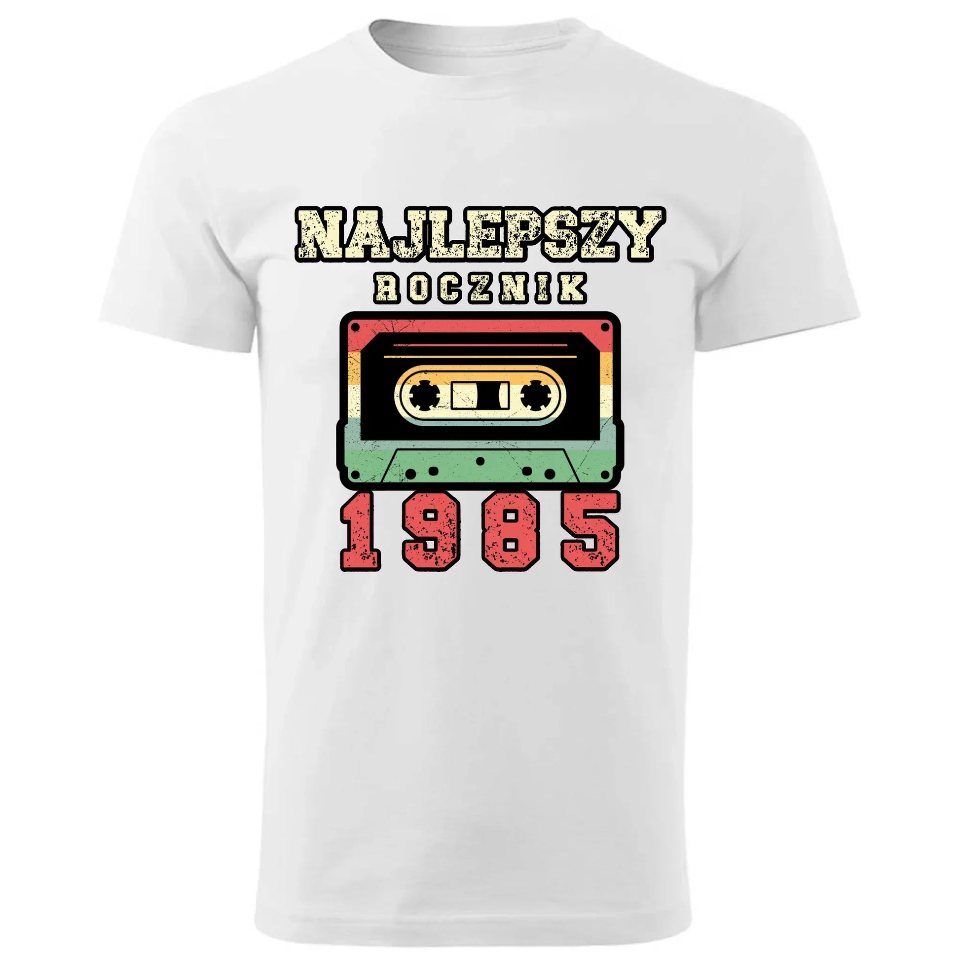 Najlepszy rocznik | Personalizowana koszulka męska prezent na urodziny U02 - StoryCups.pl