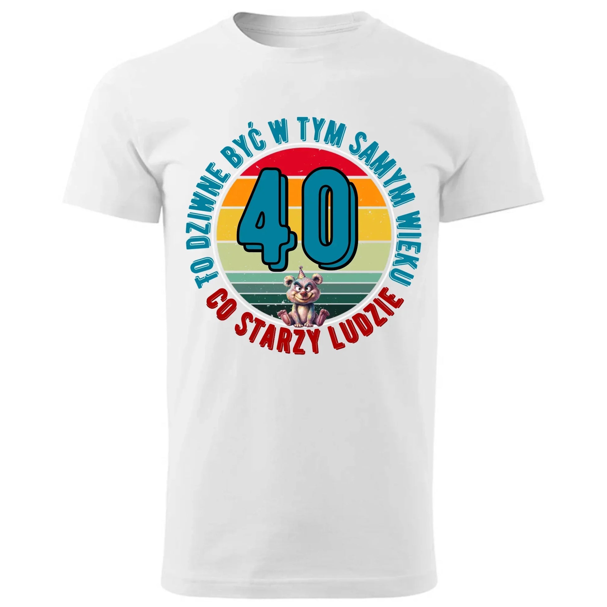 To dziwne (wiek) | Koszulka męska na urodziny U08 - StoryCups.pl