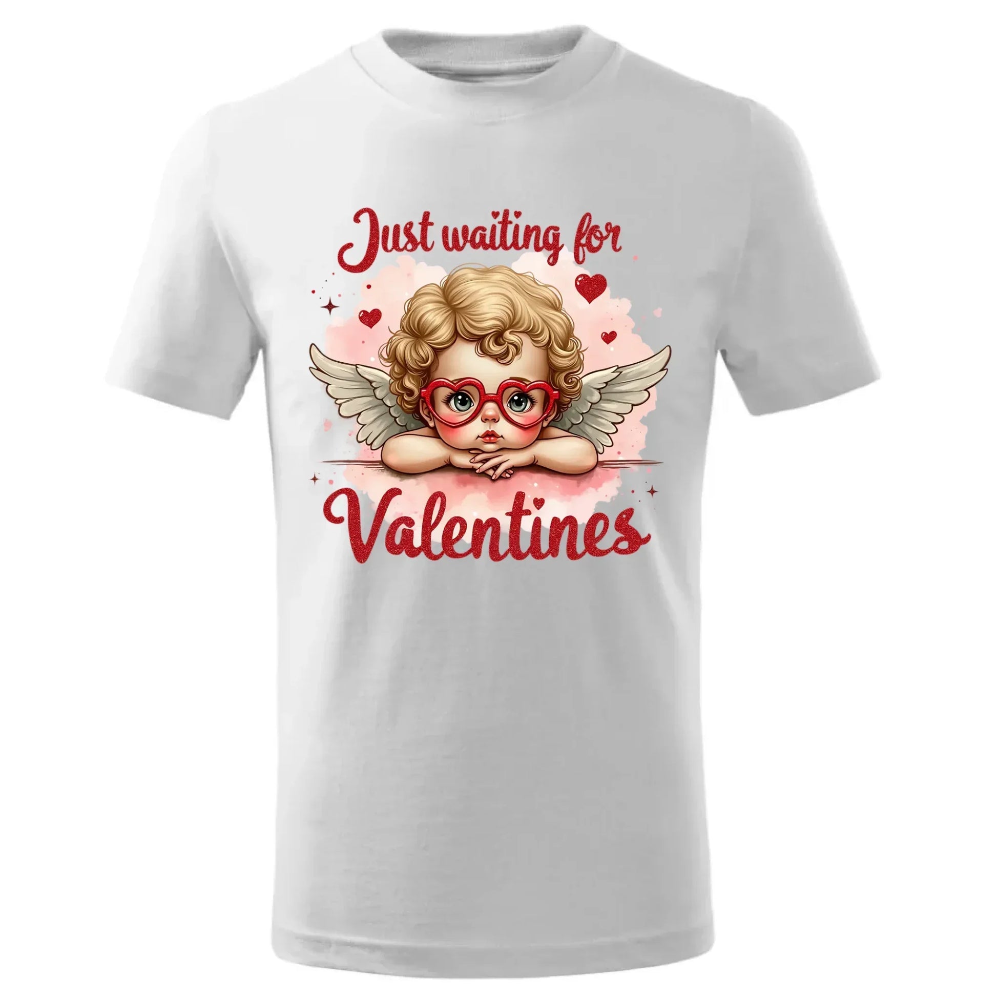 Czekam tylko na Walentynki | Koszulka dla dziecka W24 - StoryCups.pl