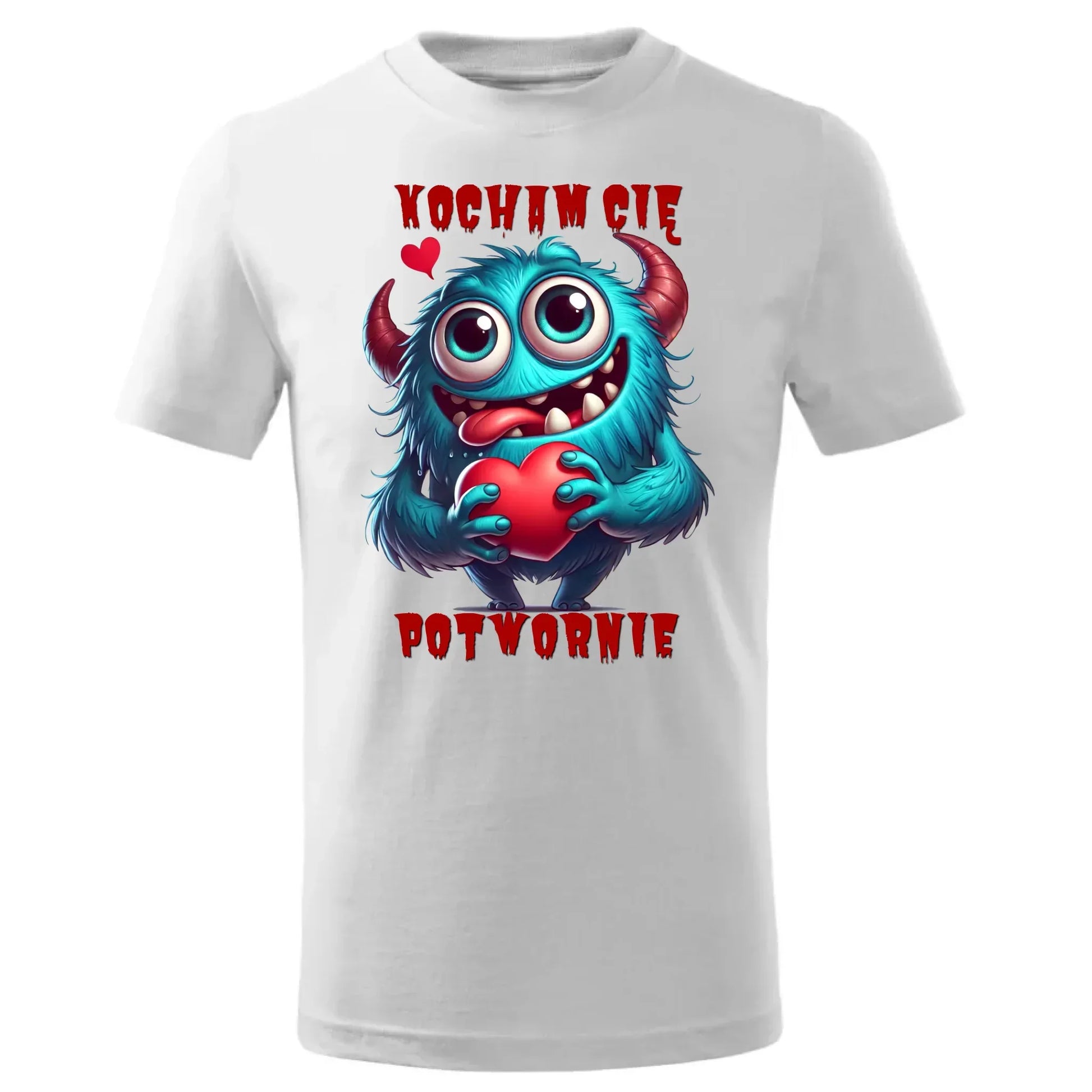 Kocham Cię potwornie | Koszulka dla dziecka W45 - StoryCups.pl