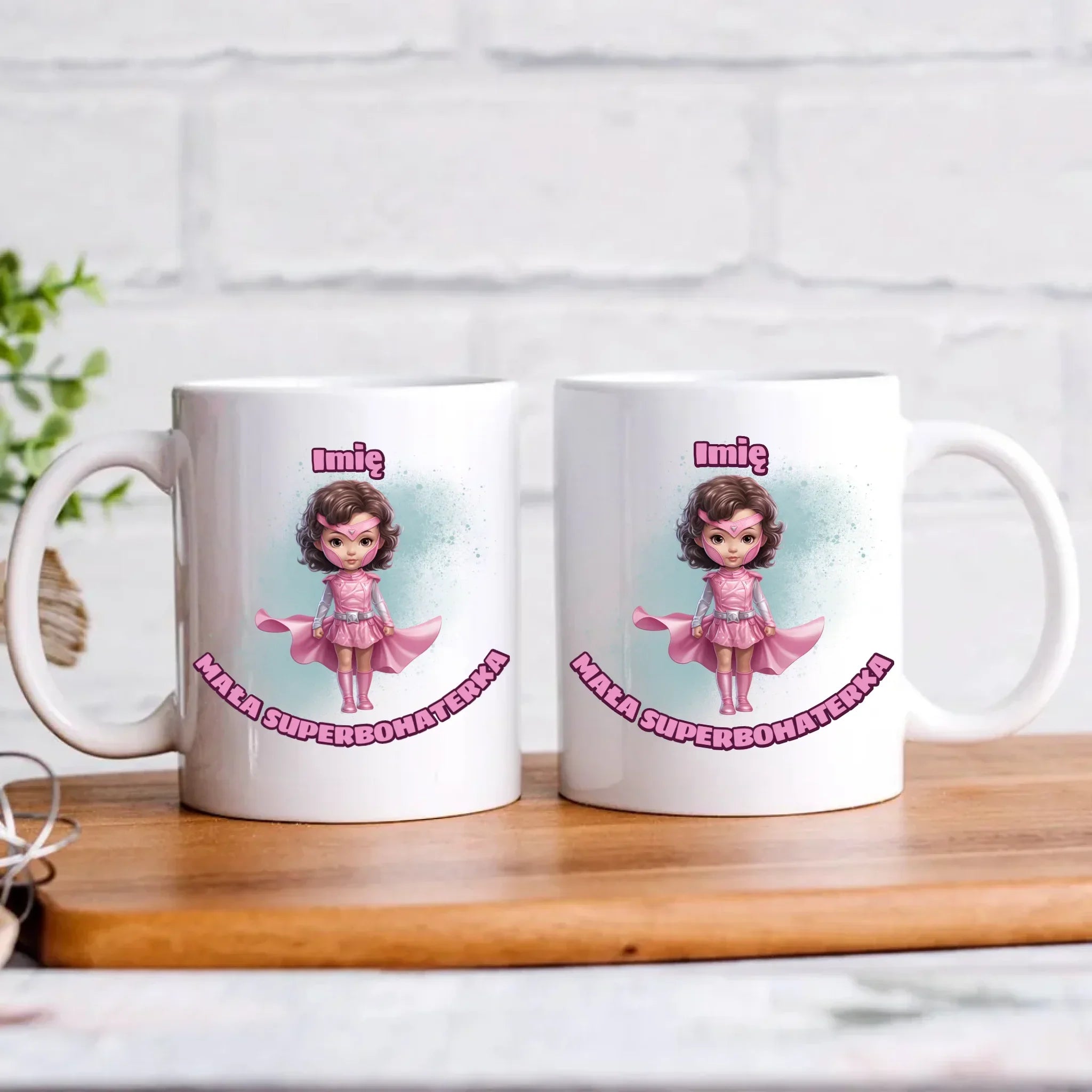 Mała Superbohaterka | Kubek dla dziewczynki DD02 - StoryCups.pl