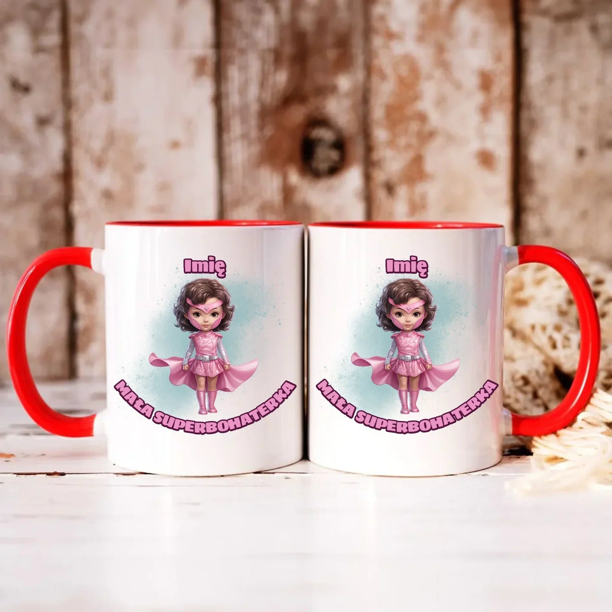 Mała Superbohaterka | Kubek dla dziewczynki DD02 - StoryCups.pl