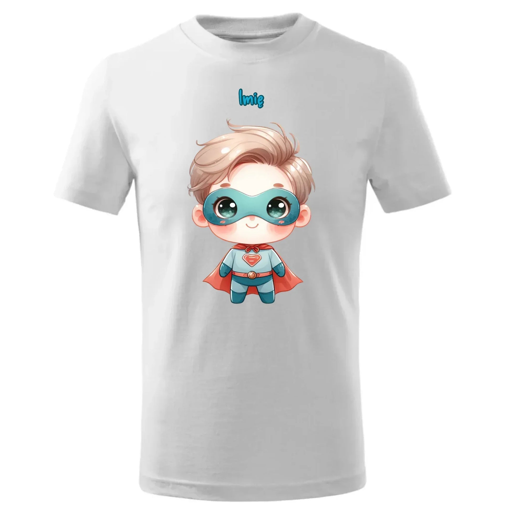 Superbohater | Koszulka z imieniem dla dziecka DD05 - StoryCups.pl