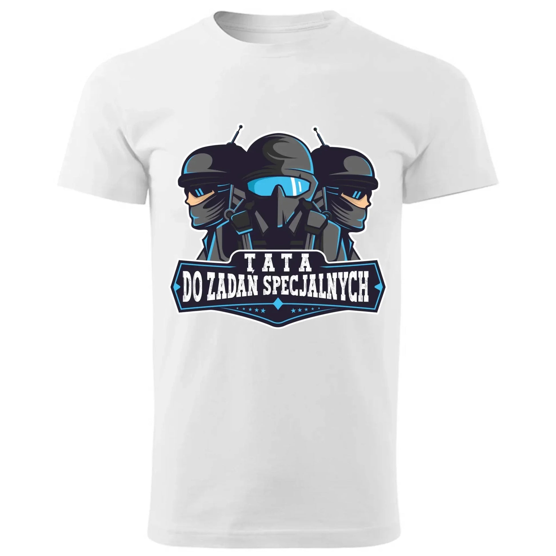 Tata do zadań specjalnych | Koszulka męska z nadrukiem dla taty DT66 - StoryCups.pl