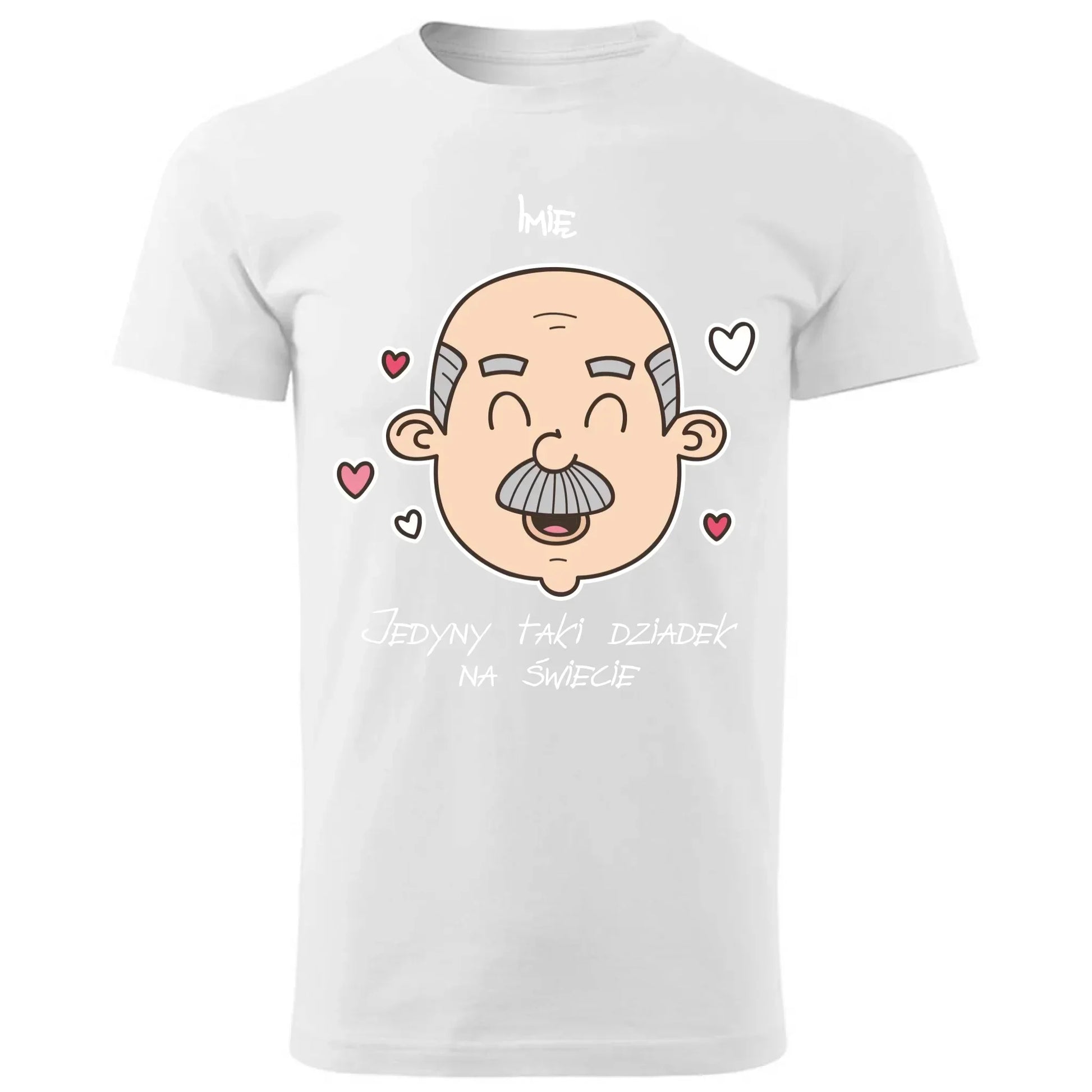 Jedyny taki dziadek na świecie | Koszulka męska z imieniem dla dziadka D15 - StoryCups.pl