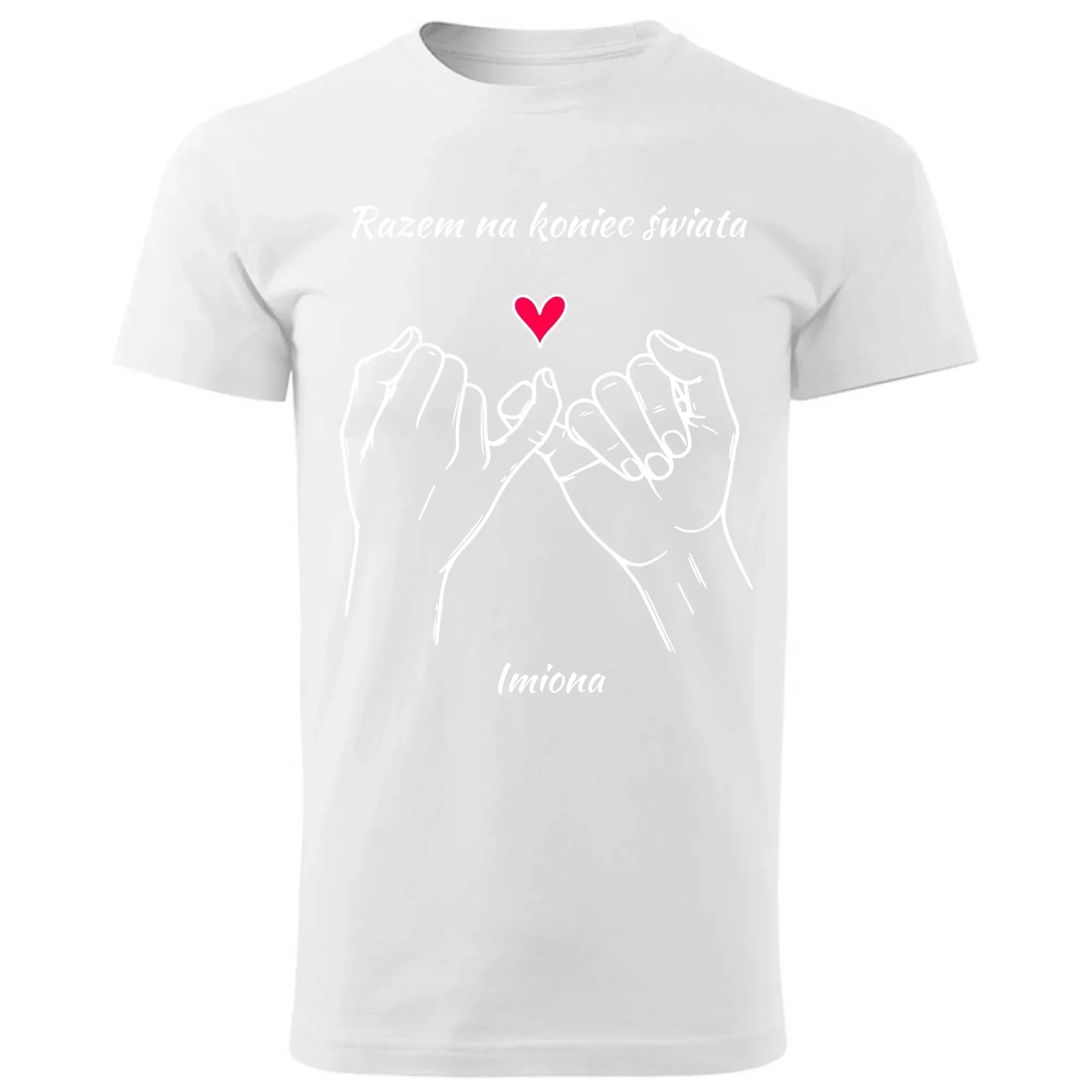 Razem na koniec świata | Koszulka męska W60 - StoryCups.pl